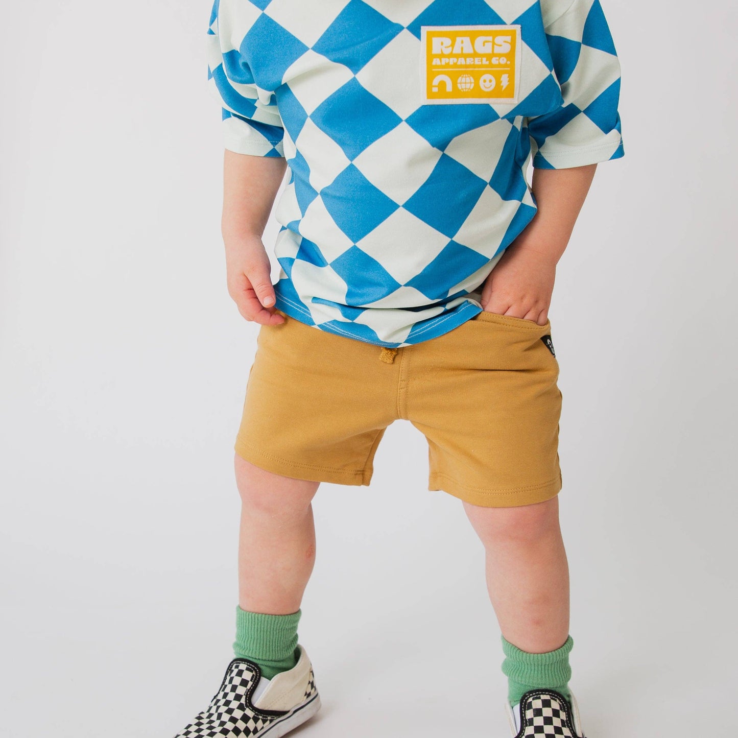 RAGS - Kid's Shorts - Curry
