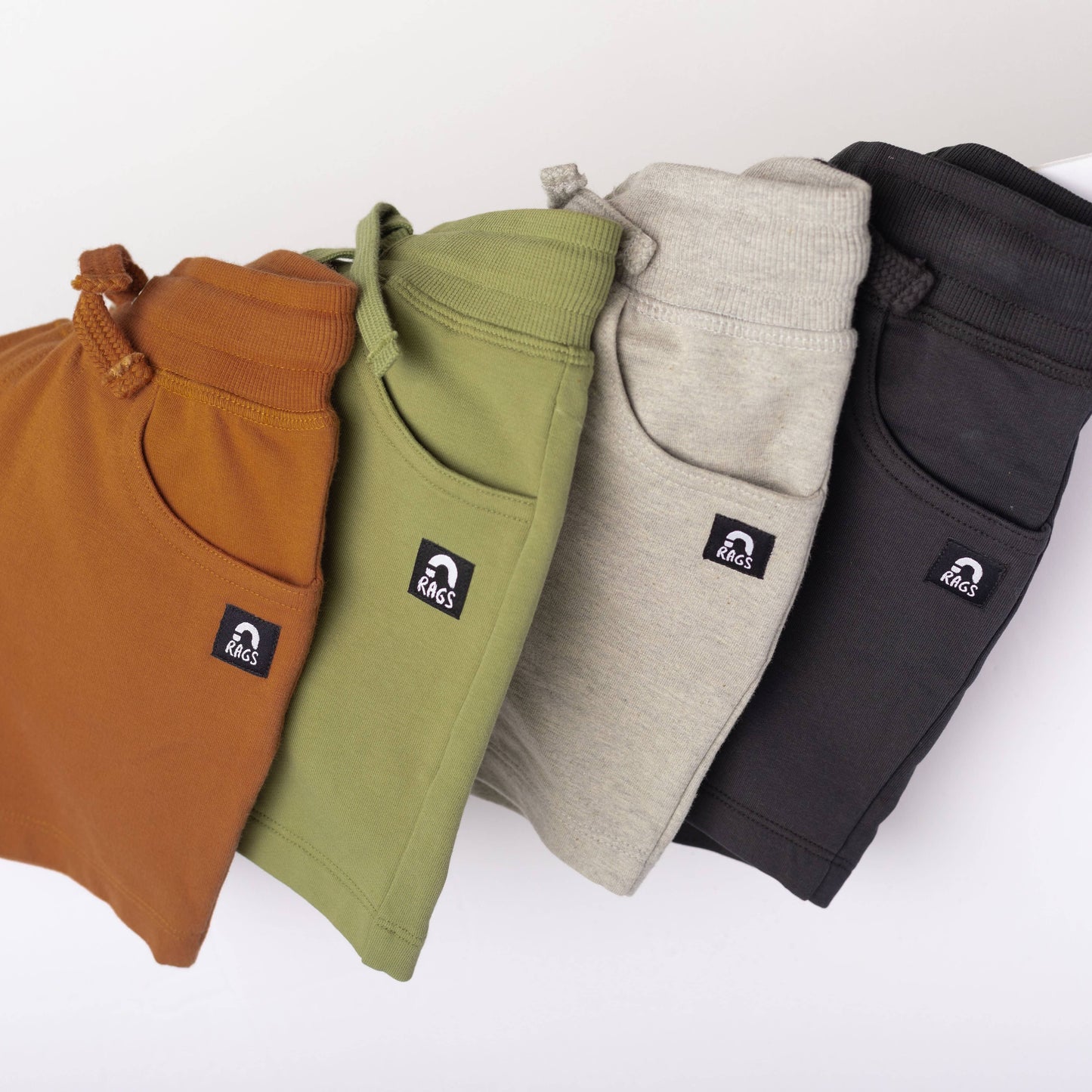 RAGS - Kids Essentials Shorts - 'Phantom'