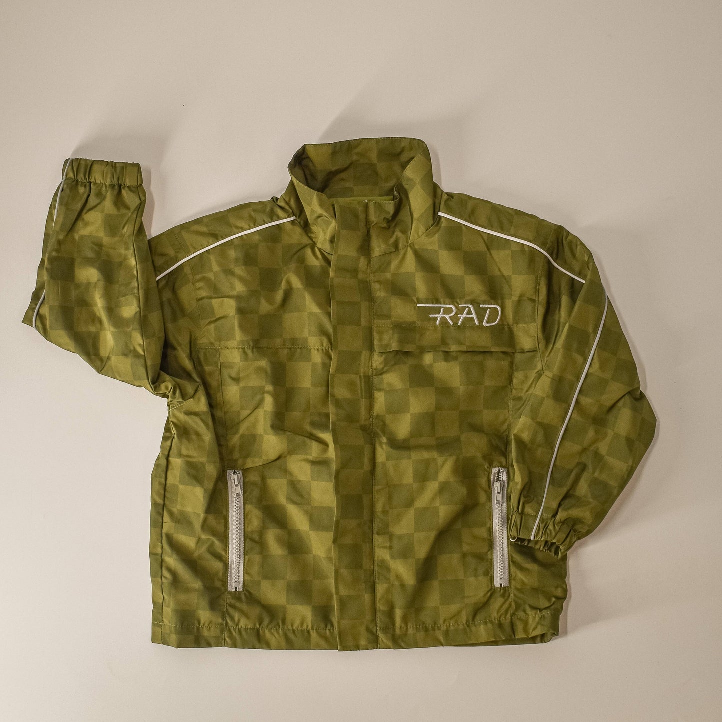 Little Rad Things - THE STORM RIDER WATERPROOF JACKET - ARMY GREEN