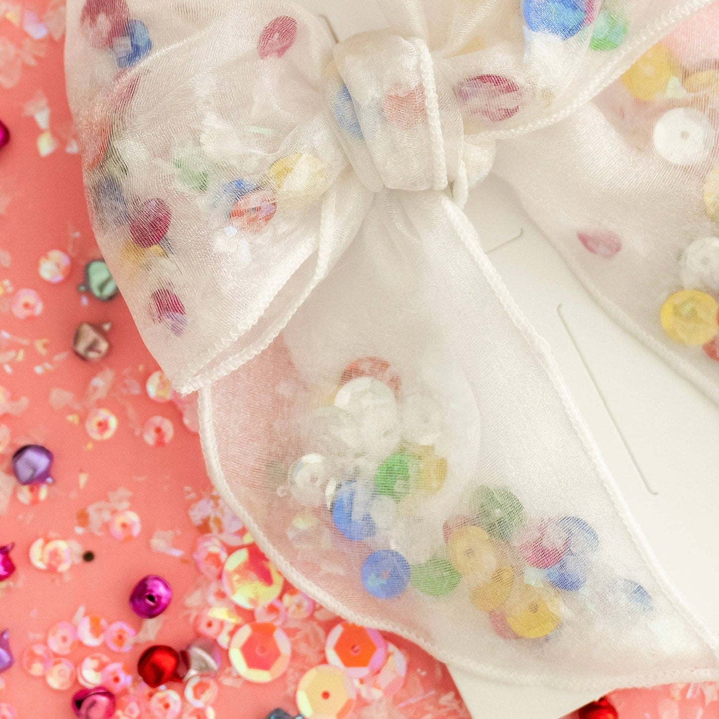 Baby Bling Bows - POINTED BIG BELLE CLIP: winter party