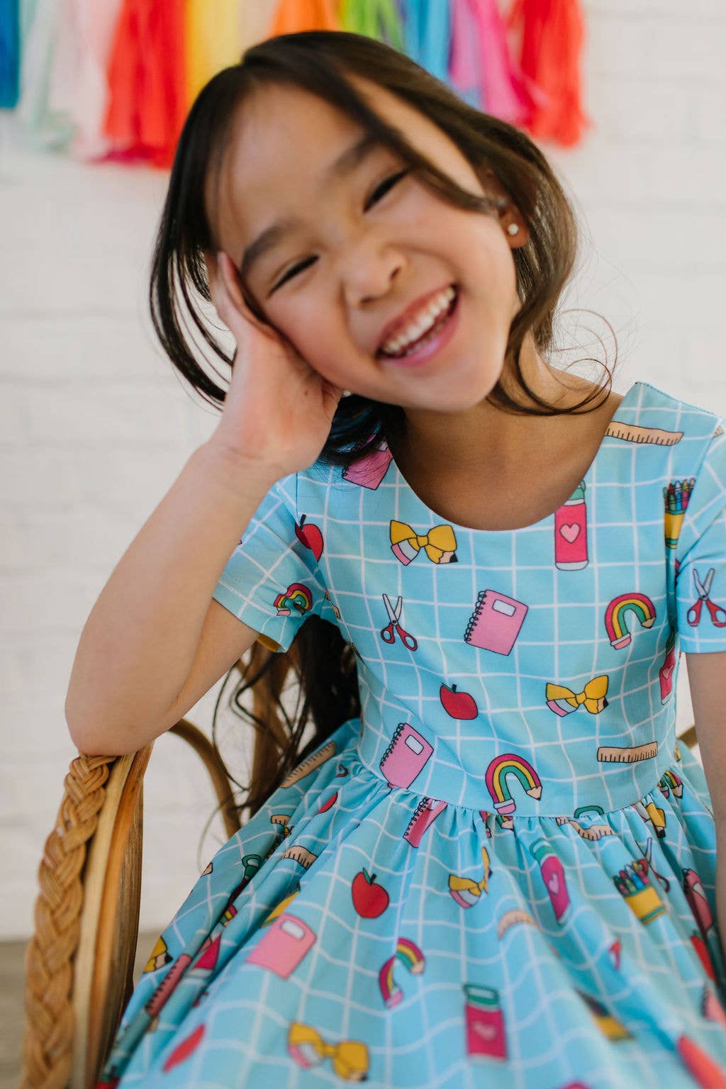 Ollie Jay - Classic Twirl in Back To School | Girls Dress