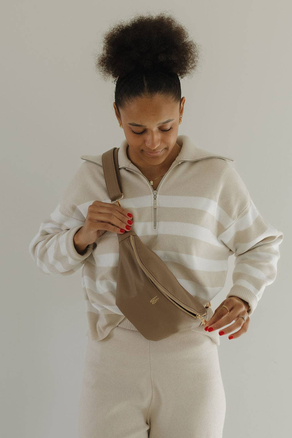 Forever French Baby - Ff Belt Bag | Taupe
