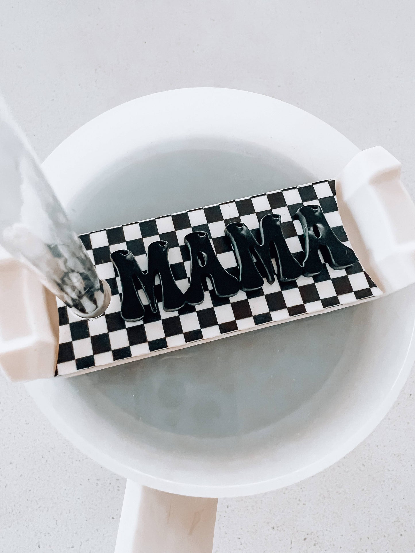 Stanley Cup Mama Name Tag: PINK / 40 OZ. ORIGINAL