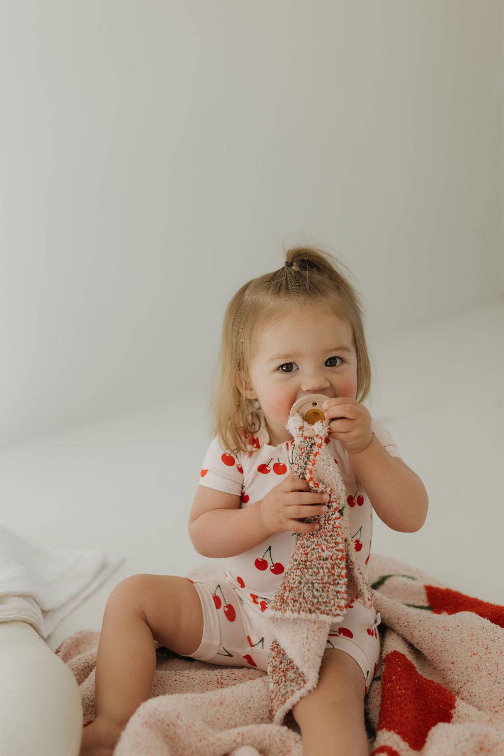 Forever French Baby - Plush Blanket | Cherry Orchard: Baby/Toddler 45x45