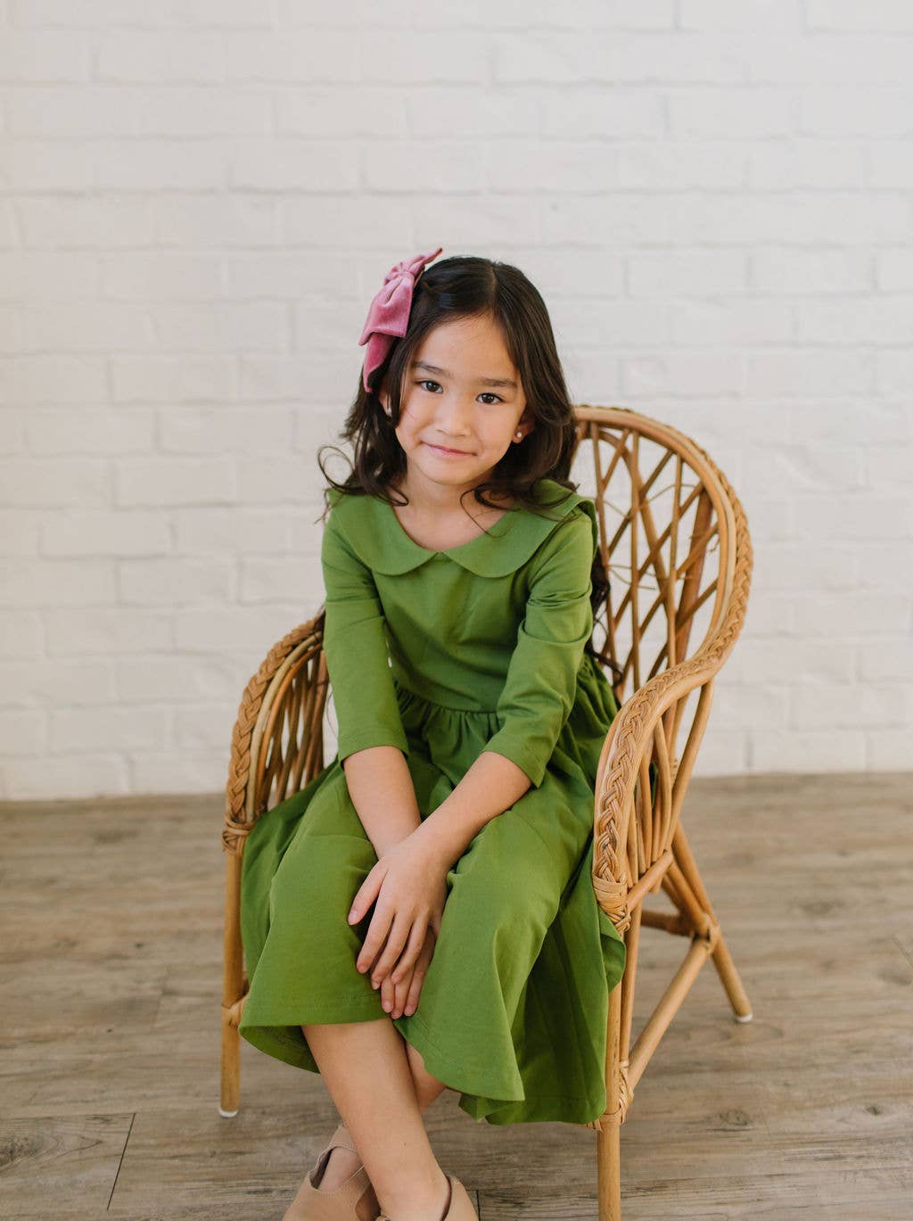 Ollie Jay - Rubina Dress in Moss Green
