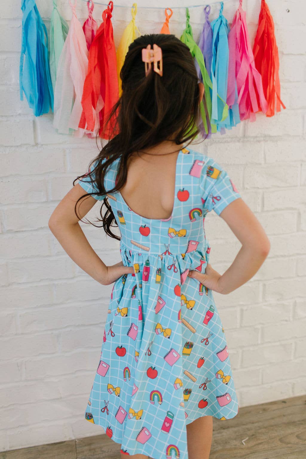 Ollie Jay - Classic Twirl in Back To School | Girls Dress
