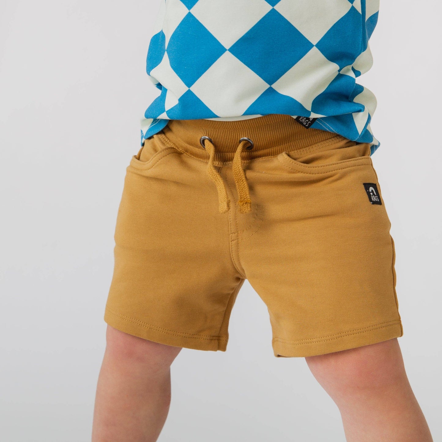 RAGS - Kid's Shorts - Curry
