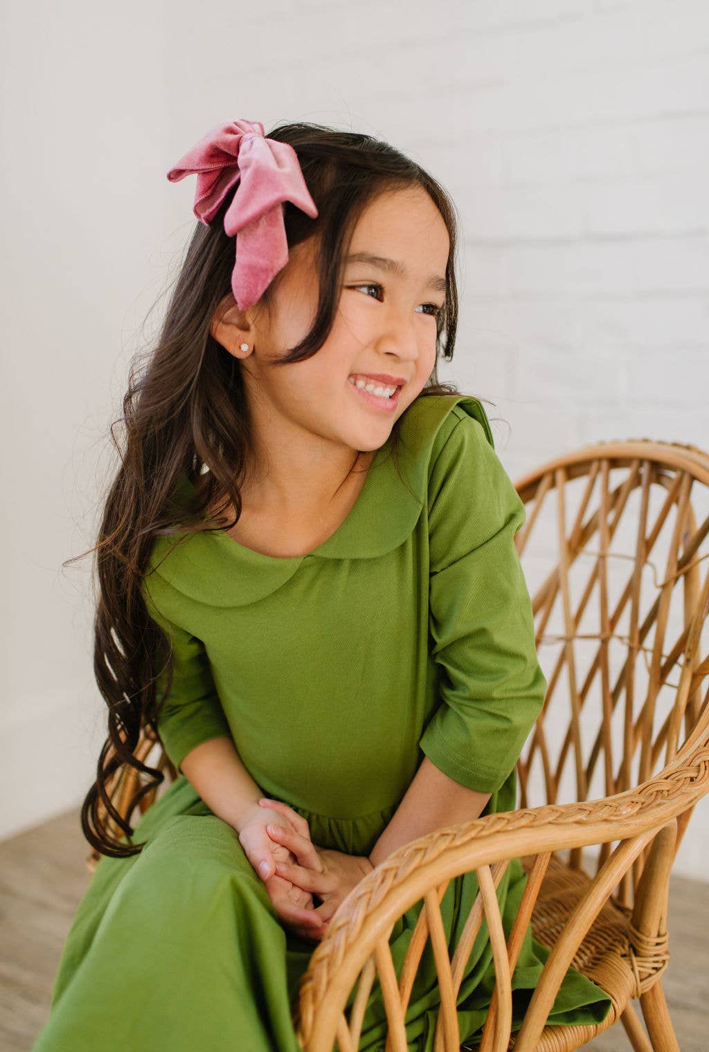 Ollie Jay - Rubina Dress in Moss Green