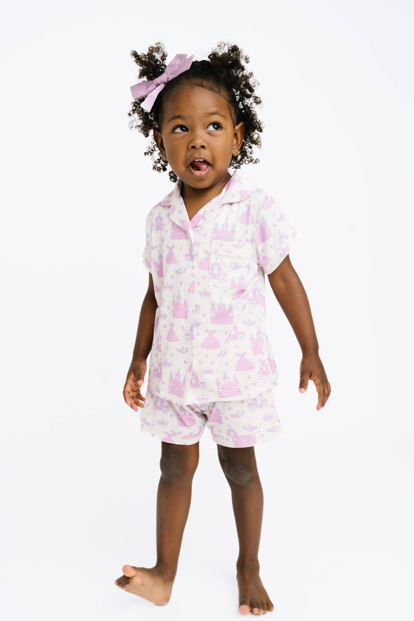 Dreamy Fairytale - Bamboo Short Button Up Set