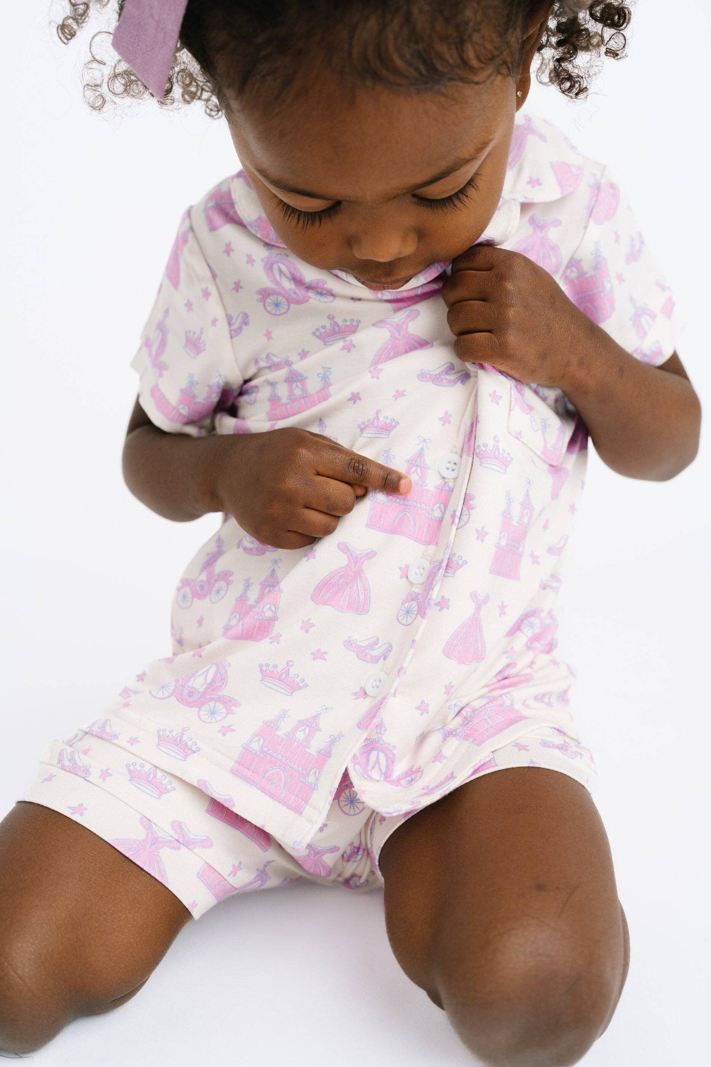 Dreamy Fairytale - Bamboo Short Button Up Set