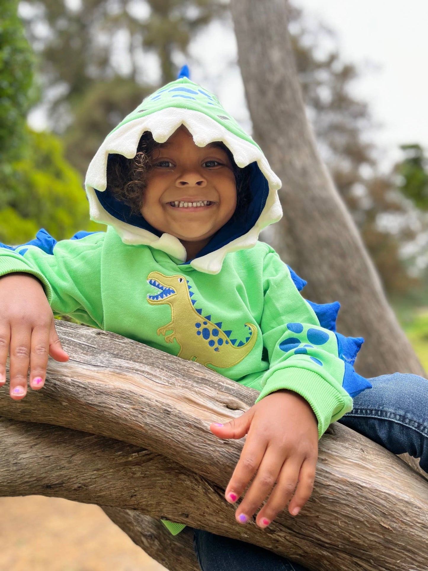 Spiky Dino 3D Hoodie