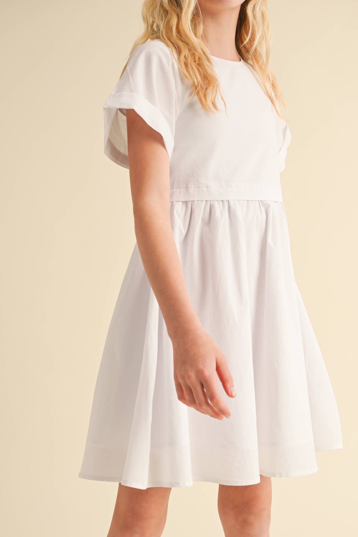 heart and arrow - TWEEN GIRLS KIDS FIT & FLARE DRESS