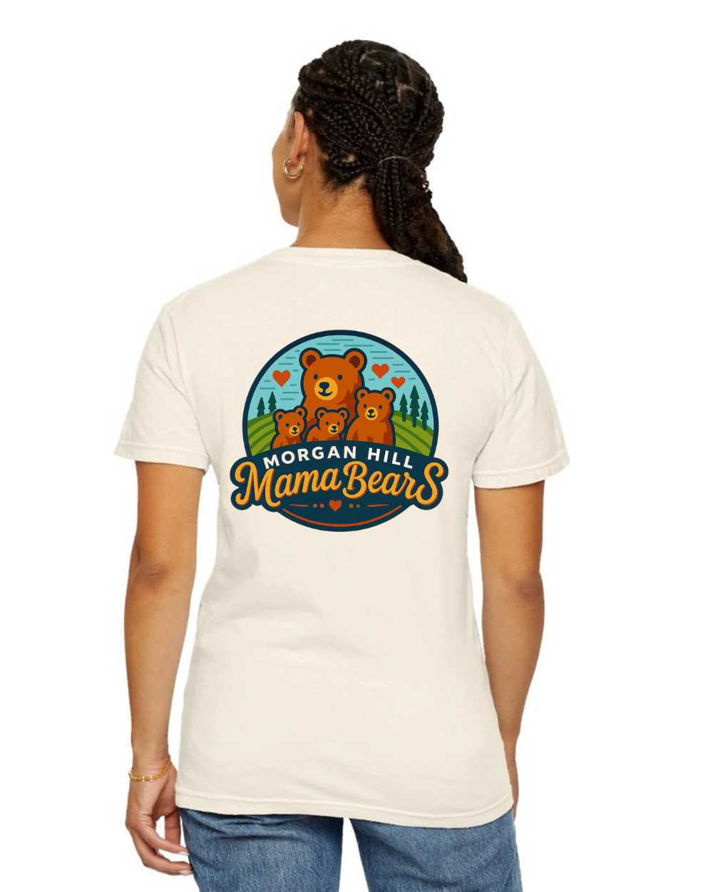 Morgan Hill Mama Bear Tee - PREORDER - Custom