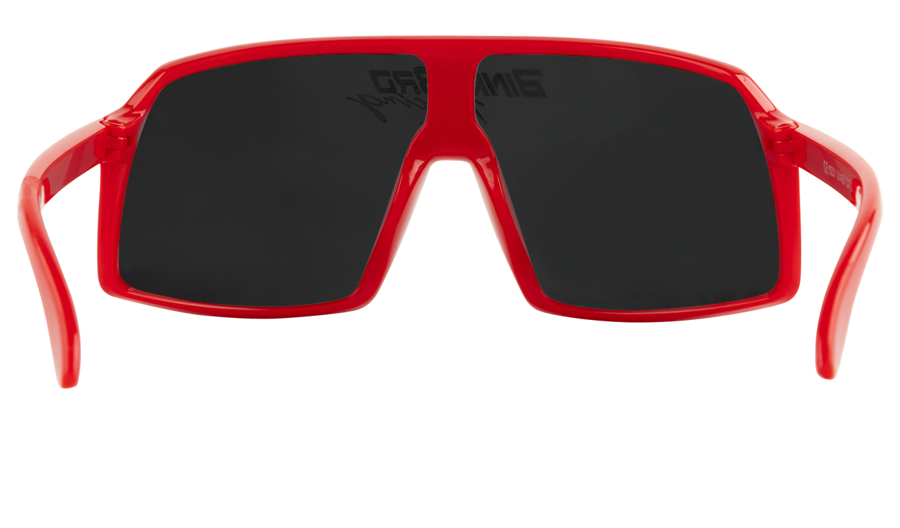 BinkyBro - Monteverde Racing (Crimson) Sunglasses: Red / Monteverde