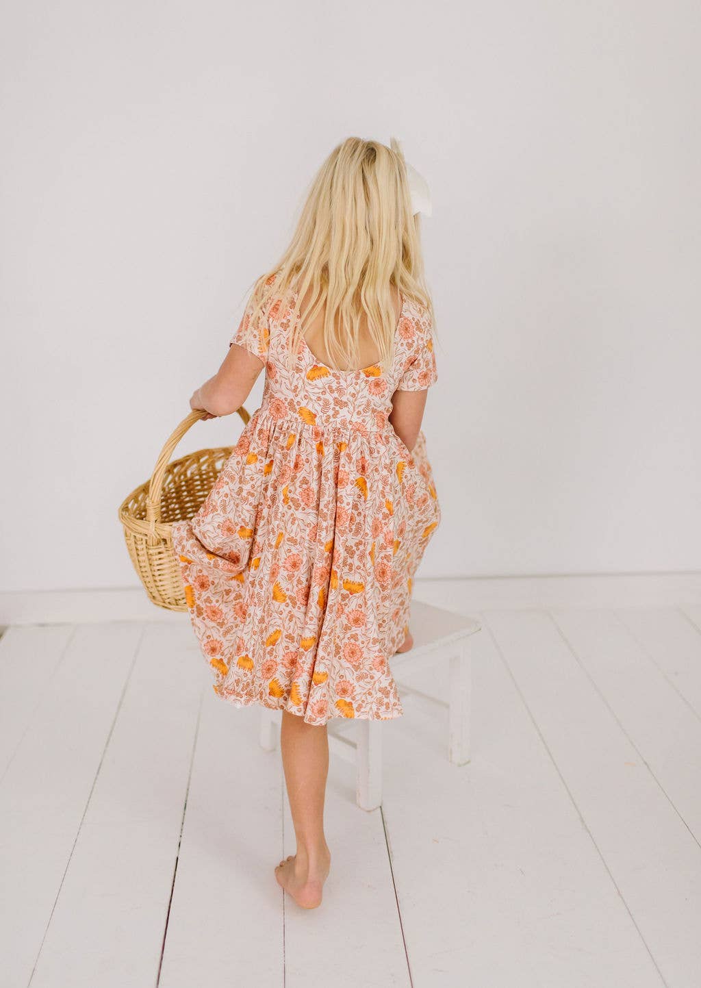 Ollie Jay - Classic Twirl in Boho Floral Dress