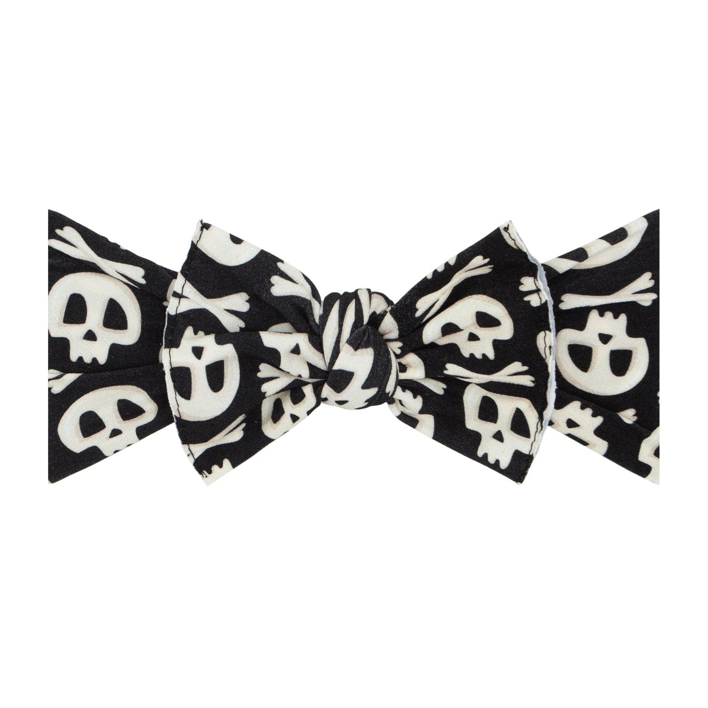 Baby Bling Bows - PRINTED KNOT: bones