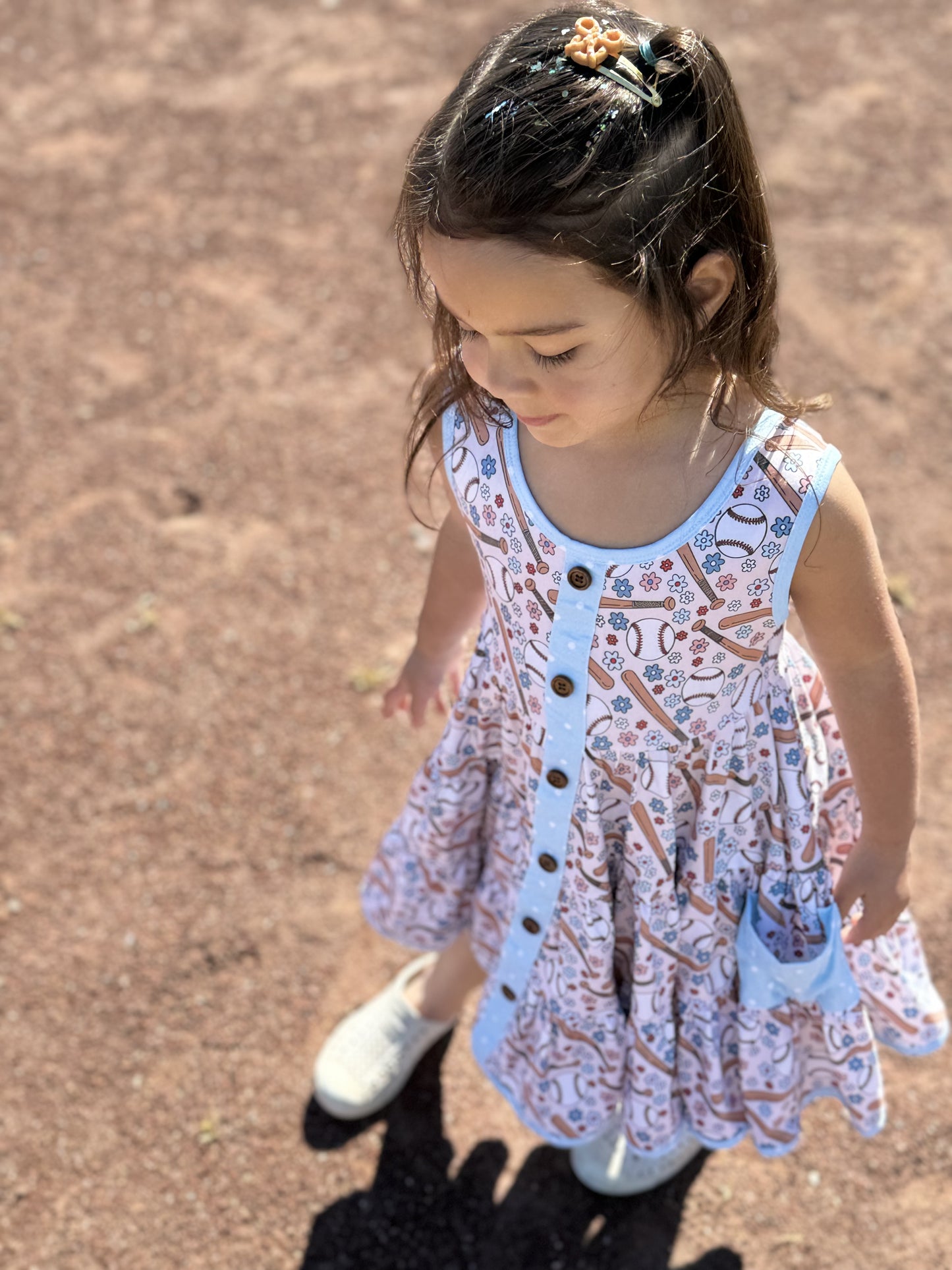Eliza Cate & Co - Tiered Twirl Dress | Hey Batter Swing