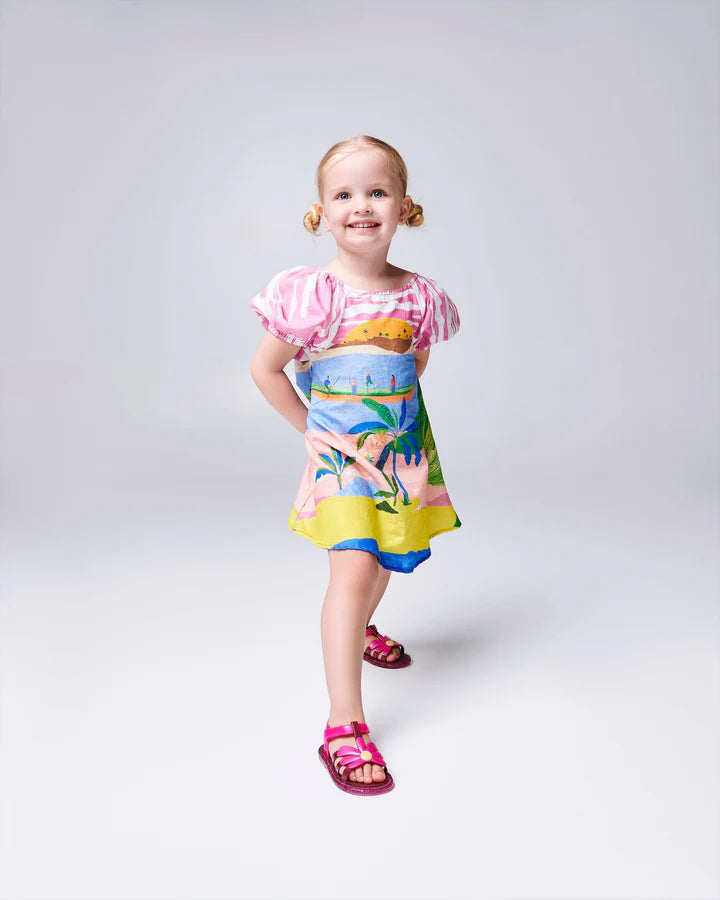 Mini Melissa - Hip Bloom Sandals - 2 Color Options