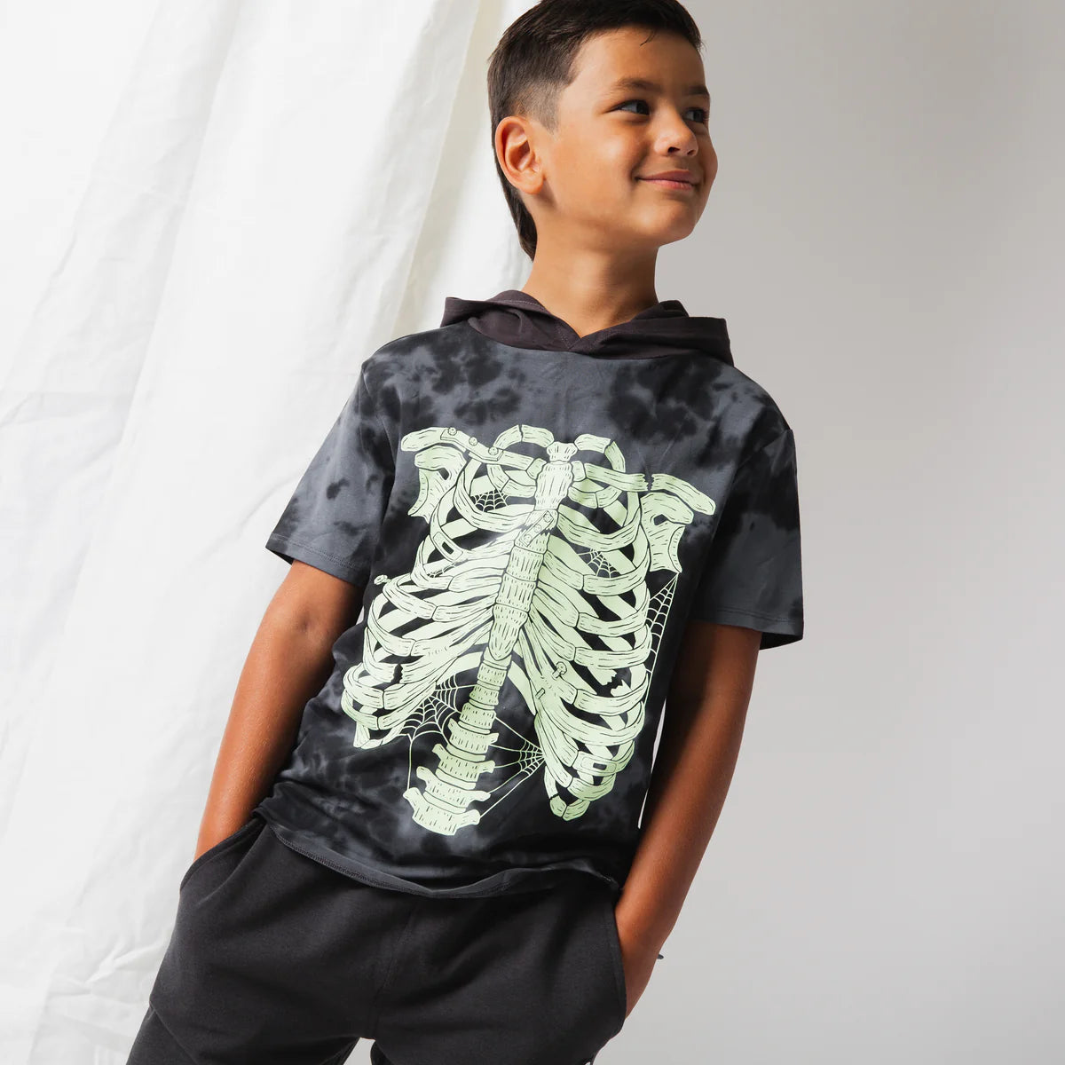 Skelly - Drop Shoulder Kids Tee