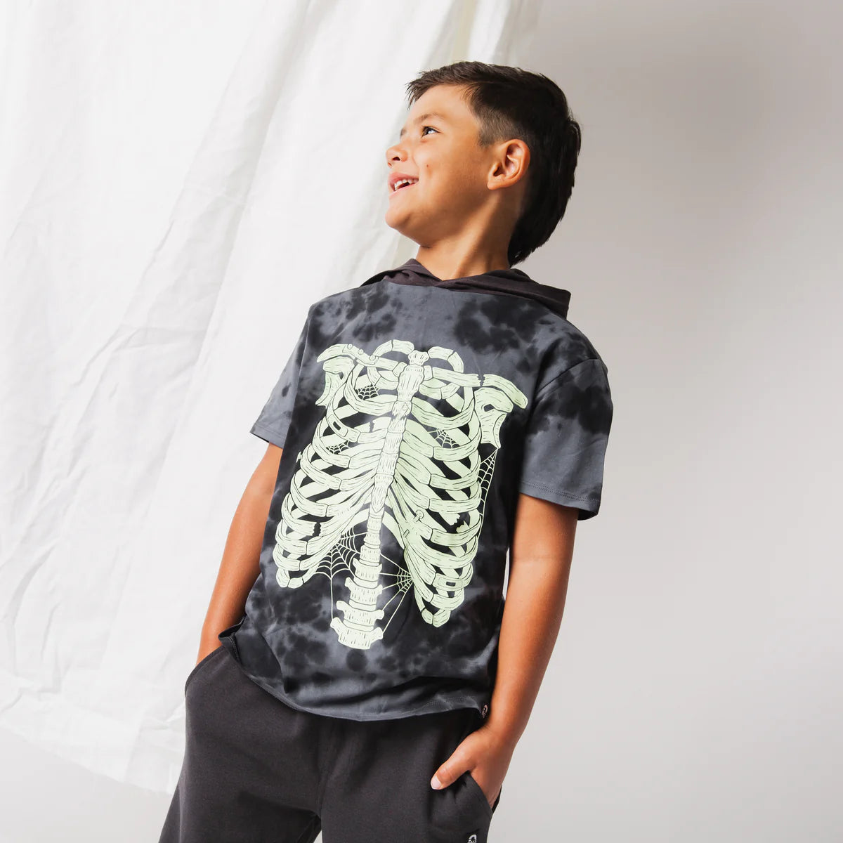 Skelly - Drop Shoulder Kids Tee