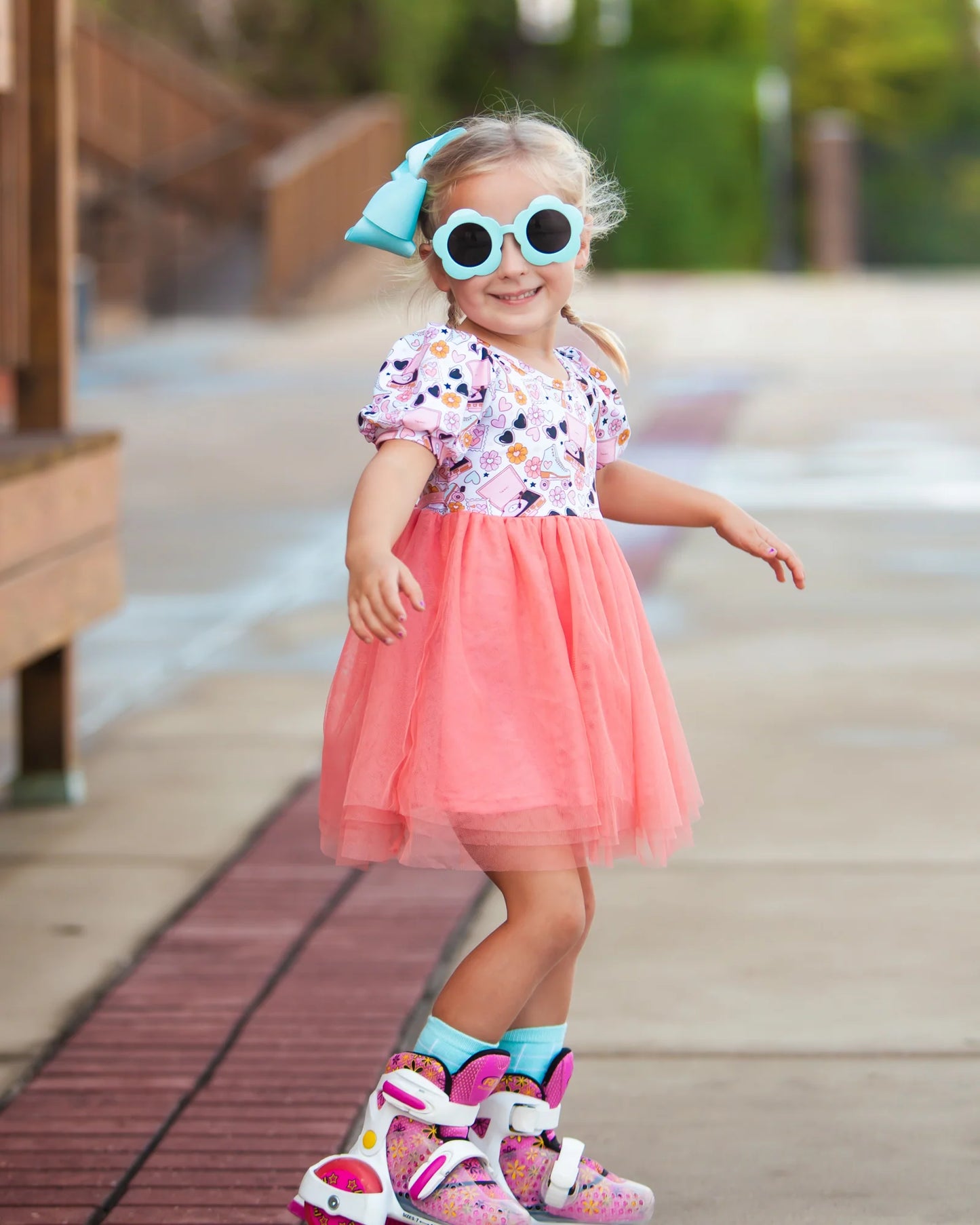 Little Roller Babe | Tulle Dress