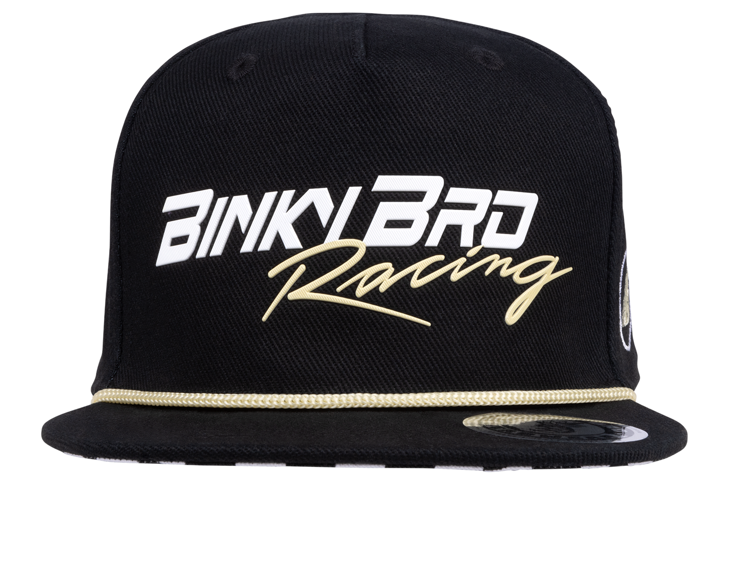 BinkyBro - Racing Team Hat: Black