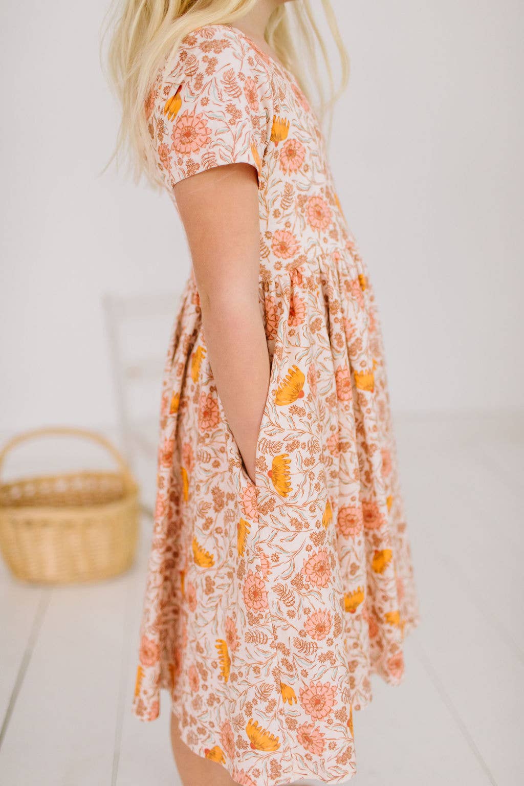 Ollie Jay - Classic Twirl in Boho Floral Dress