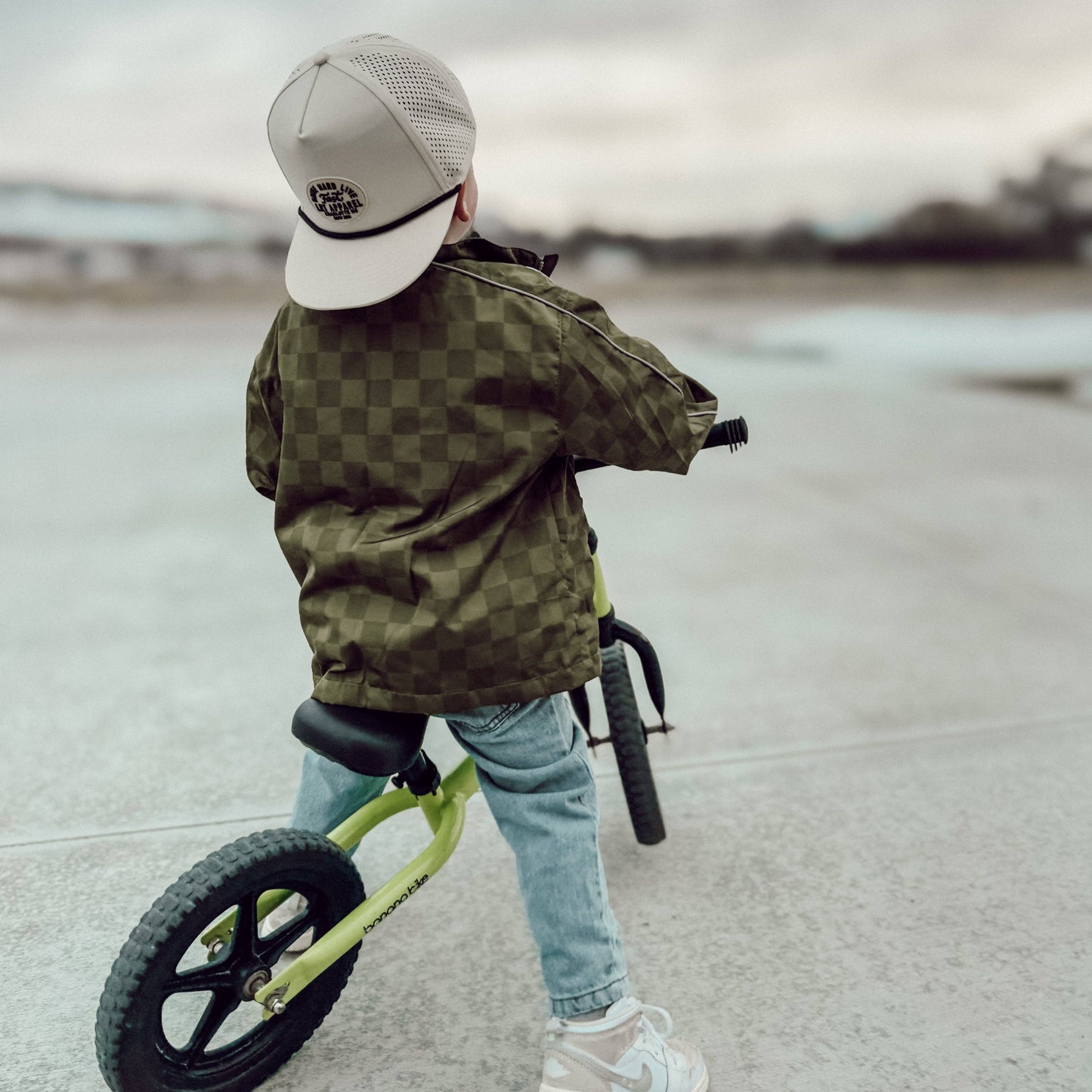 Little Rad Things - THE STORM RIDER WATERPROOF JACKET - ARMY GREEN