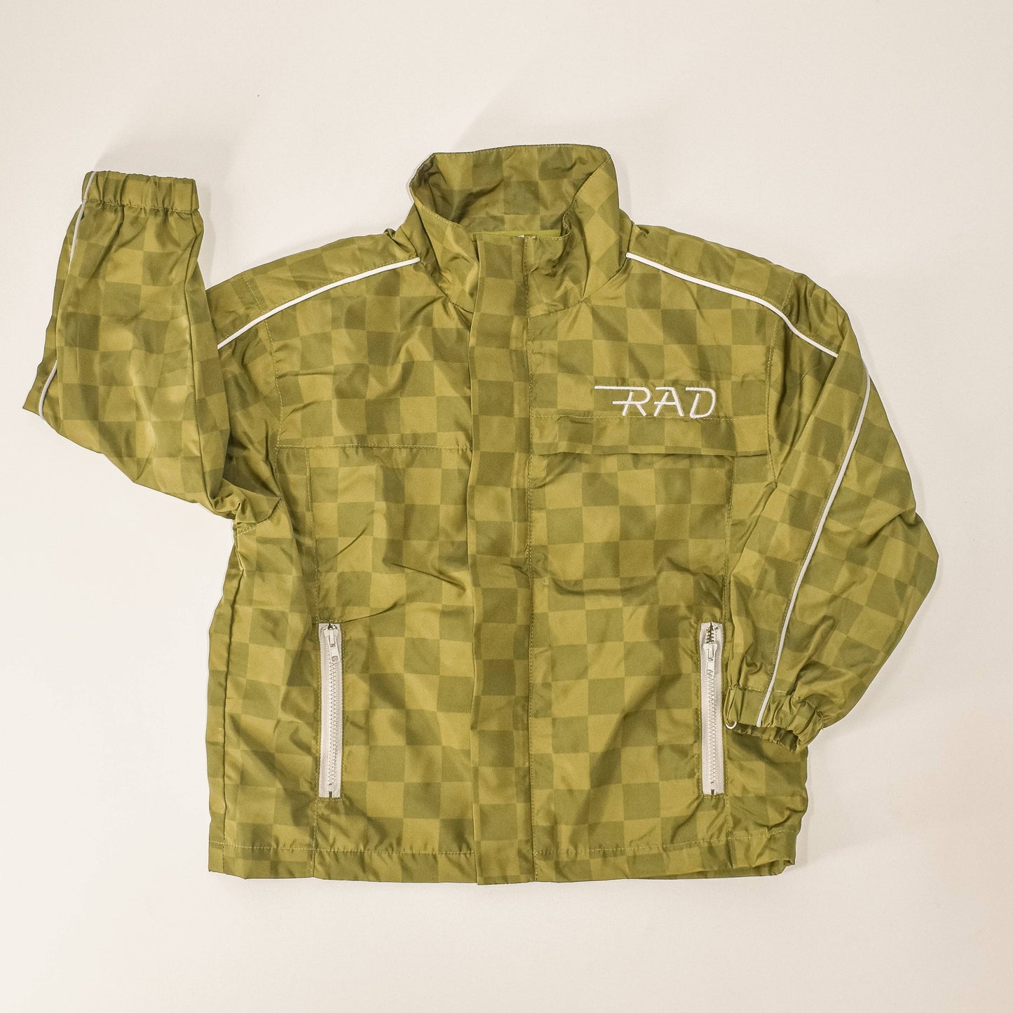 Little Rad Things - THE STORM RIDER WATERPROOF JACKET - ARMY GREEN