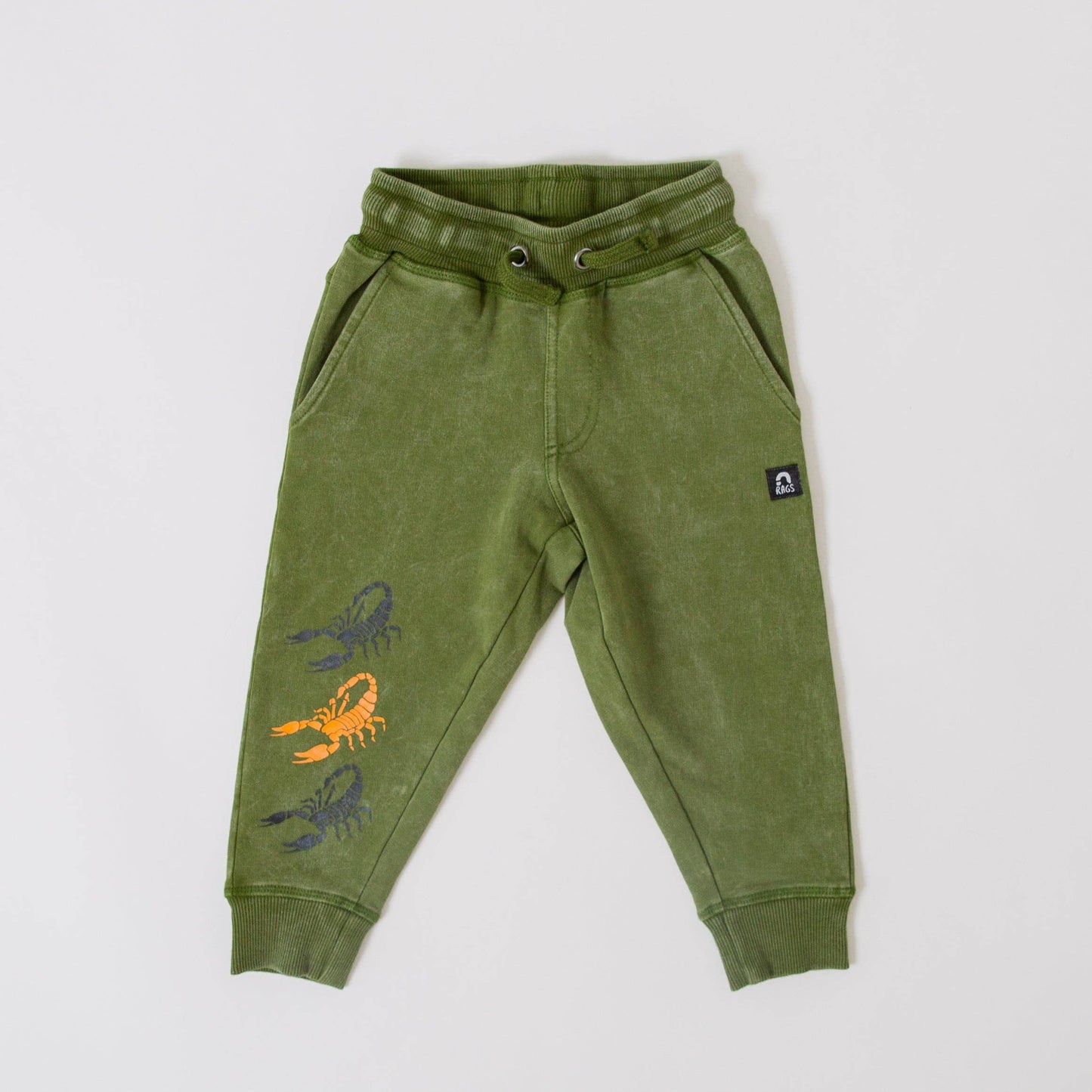 RAGS - Relaxed Fit Joggers - 'Desert' - Washed Cedar