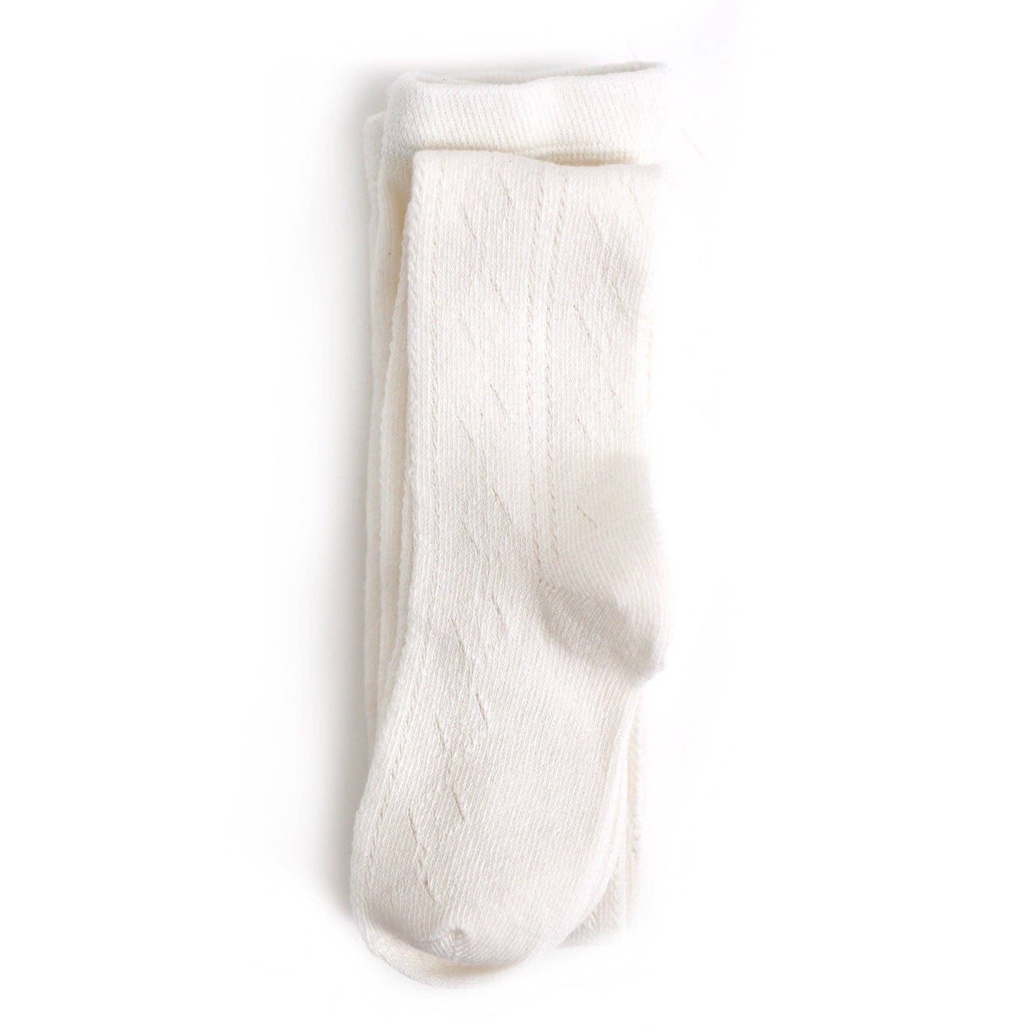 Little Stocking Co. - Fancy Knit Tights - Ivory
