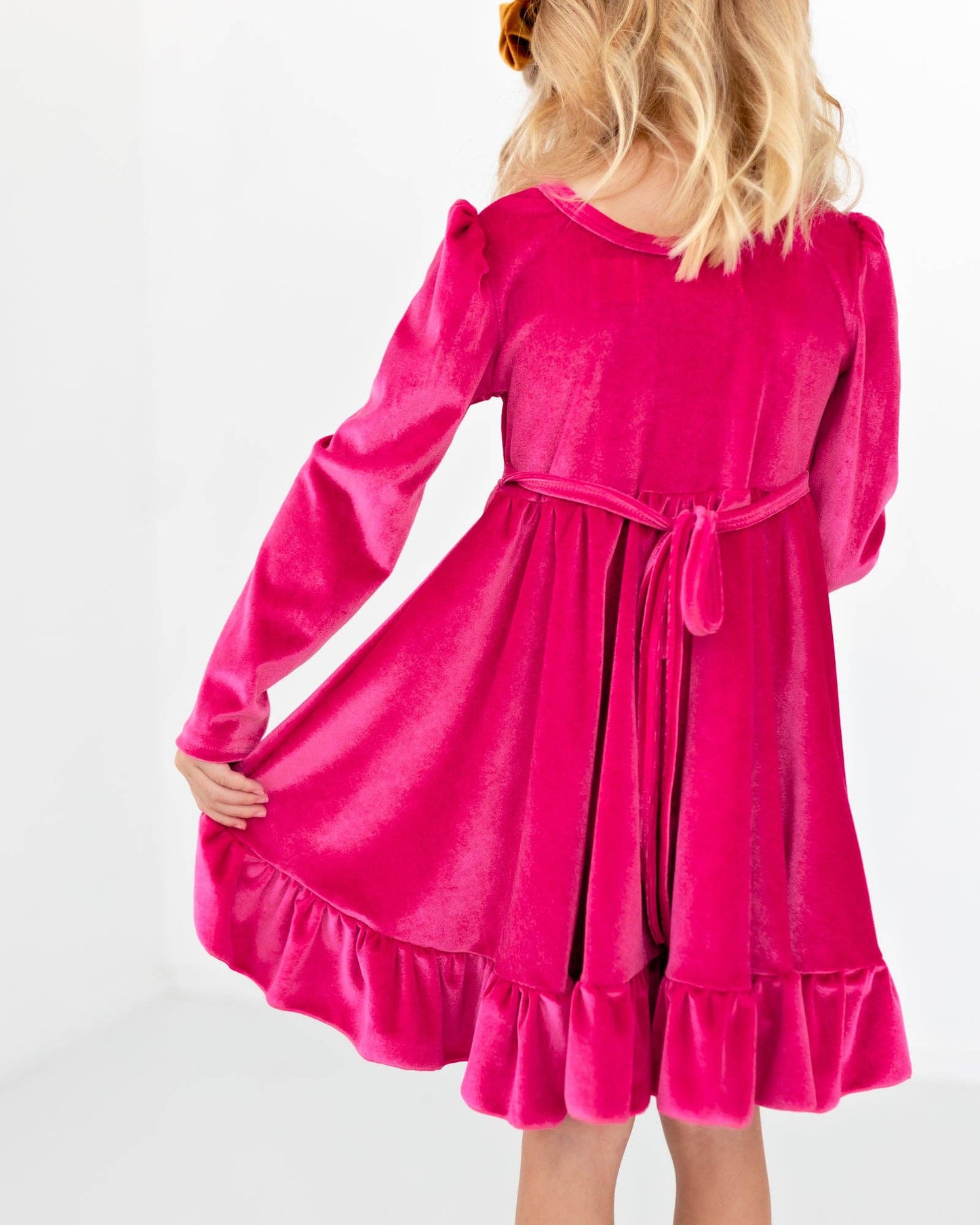 Velvet Twirl | Fuchsia