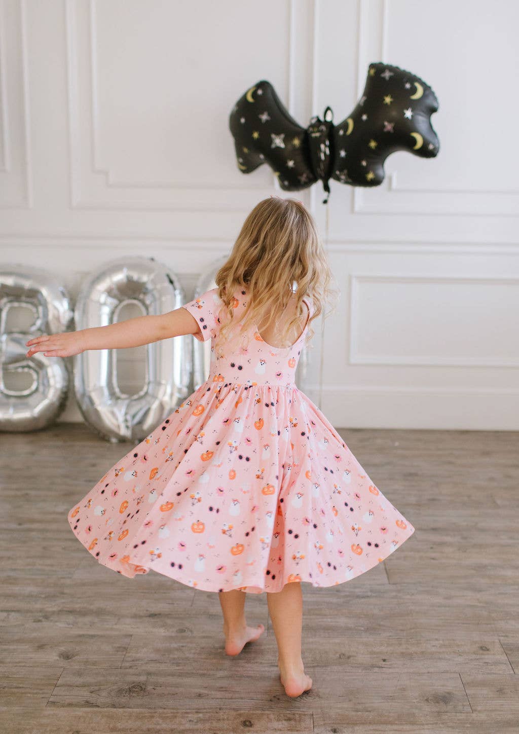 Ollie Jay - Classic Twirl Dress in Hippie Halloween | Girls Dress