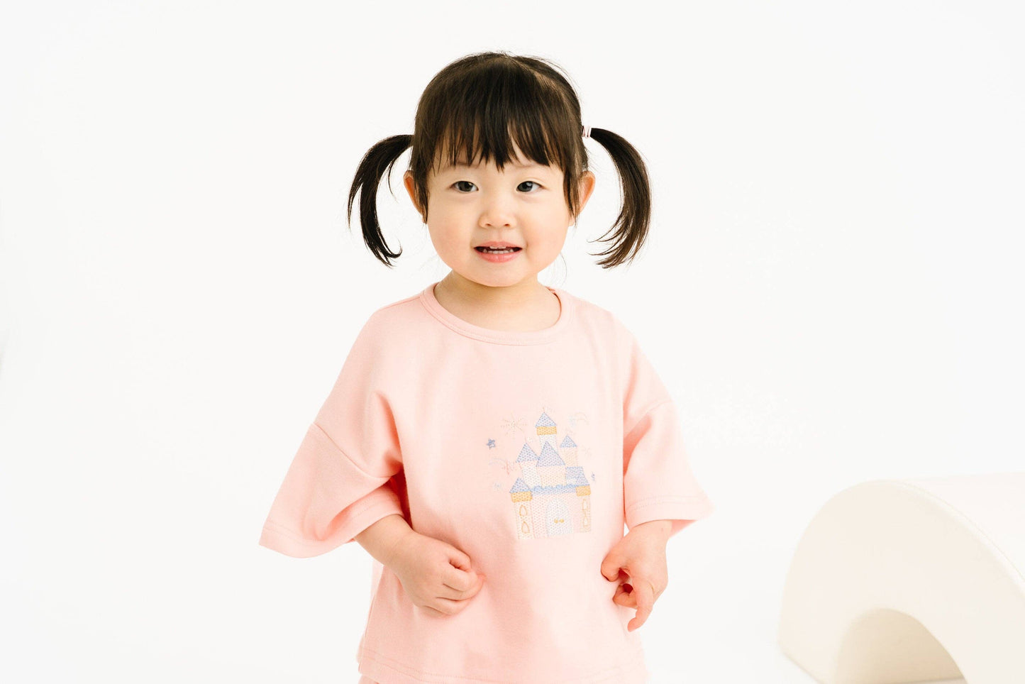 Princess Castle Embroidered Slouchy Set