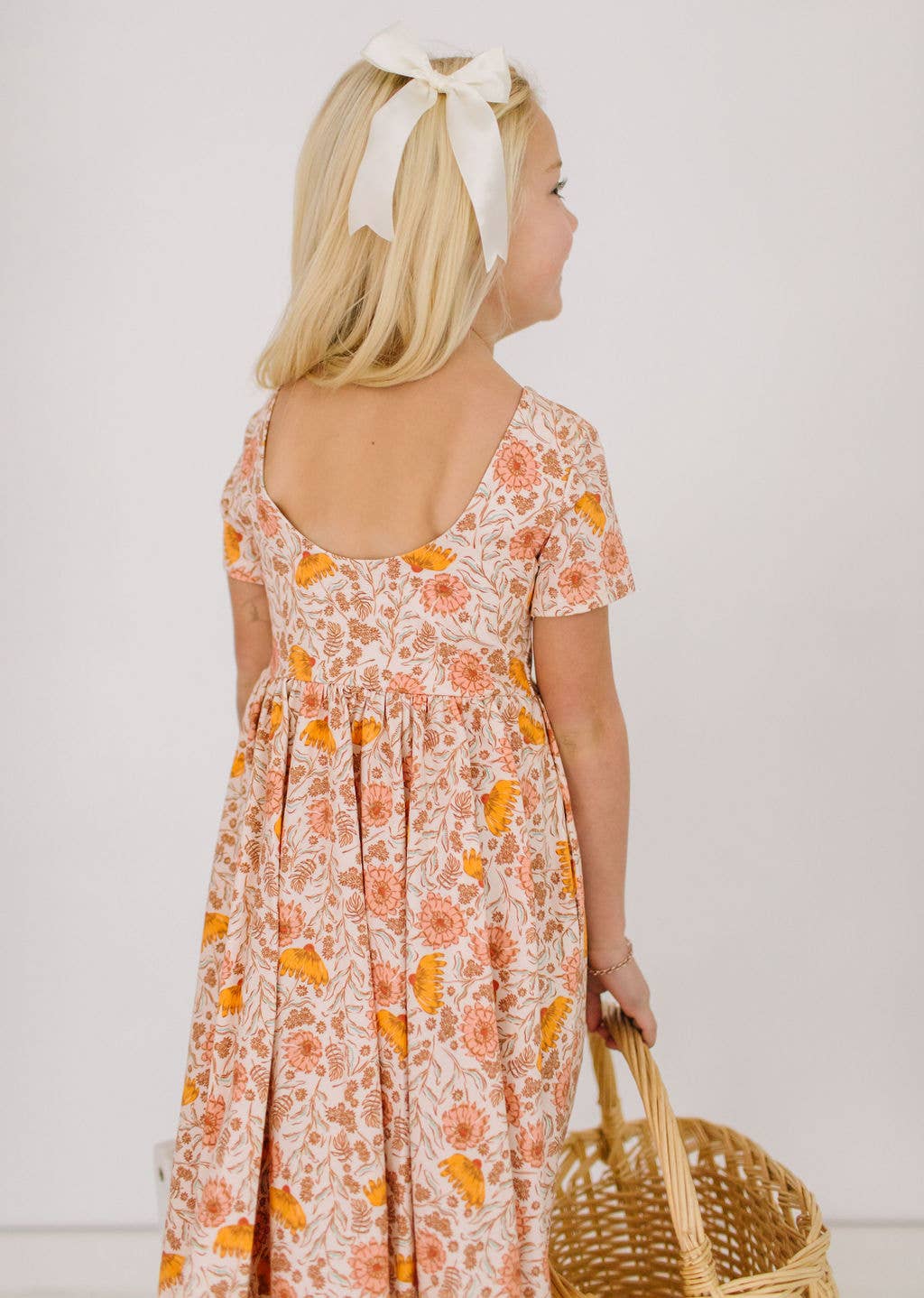 Ollie Jay - Classic Twirl in Boho Floral Dress
