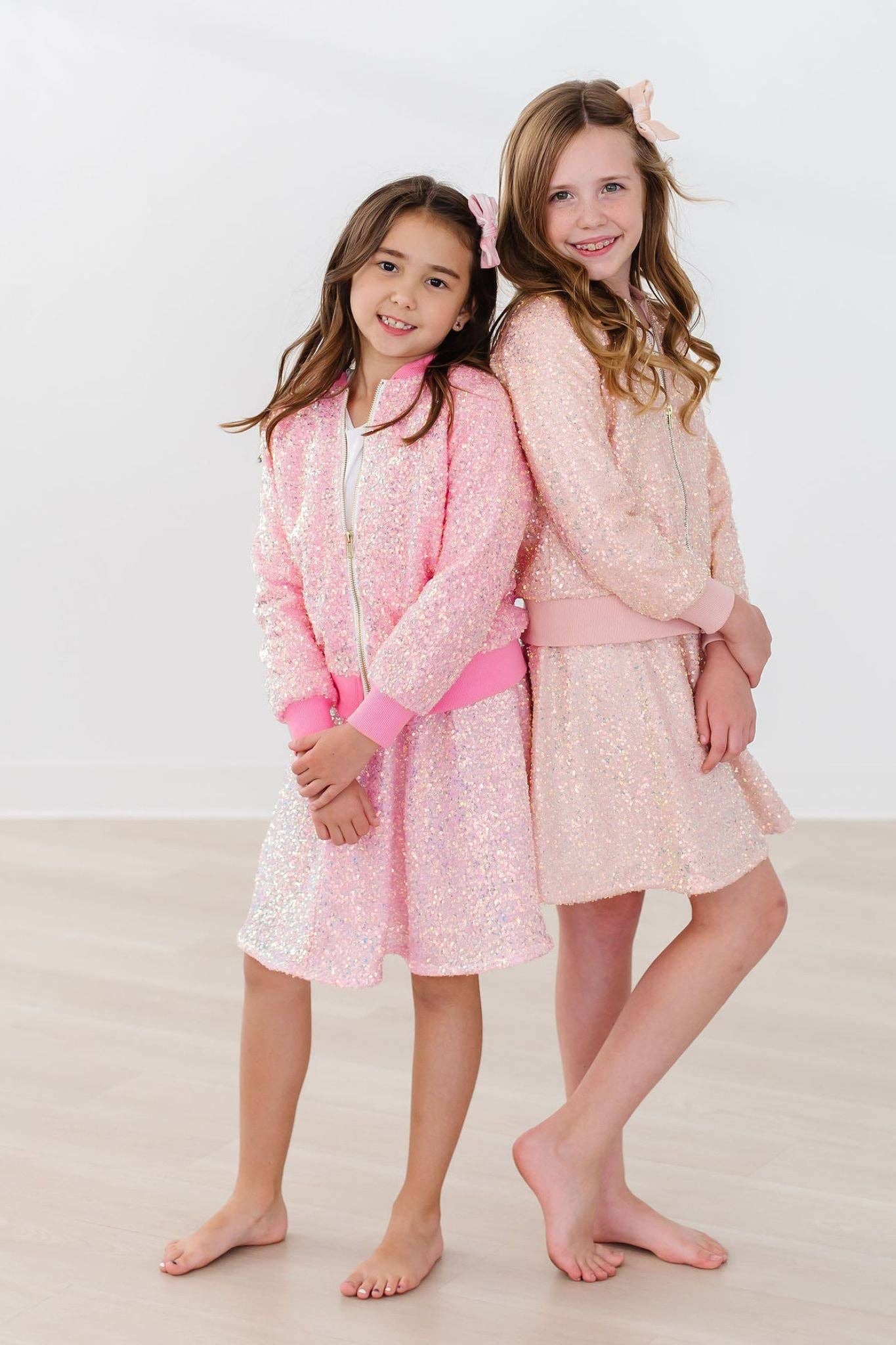 Baby Pink Sequin Jacket