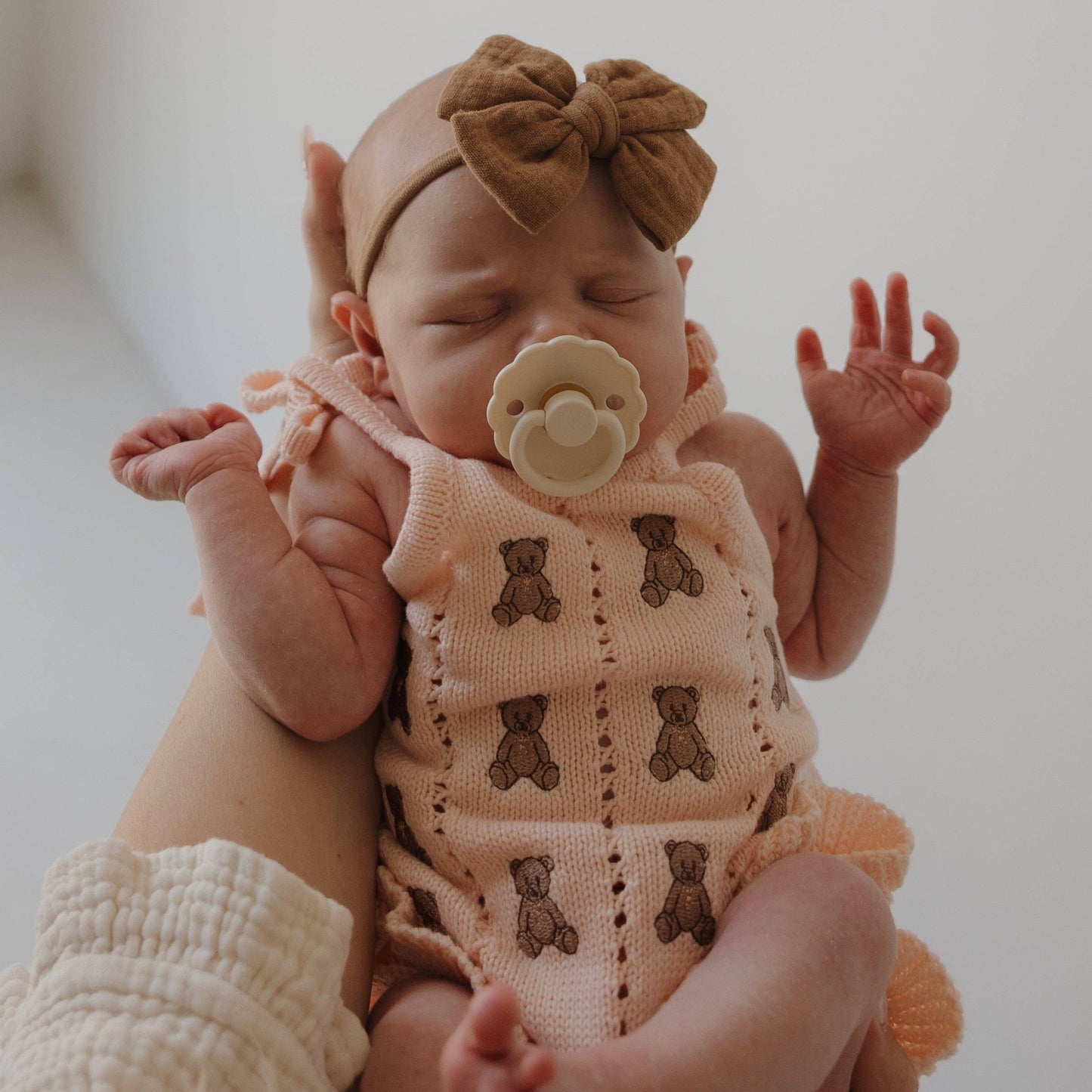 Forever French Baby - Knit Ruffle Romper | Lottie: 12-18 Months
