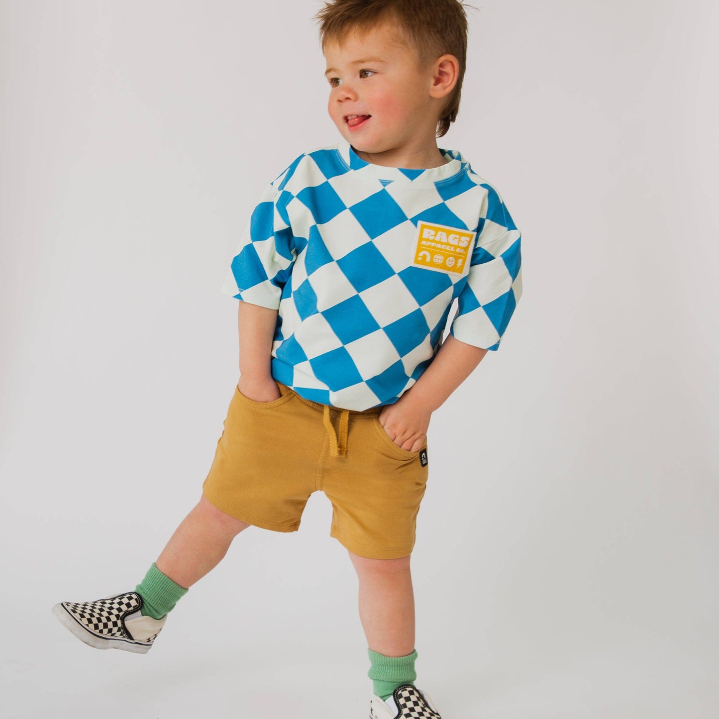 RAGS - Kid's Shorts - Curry