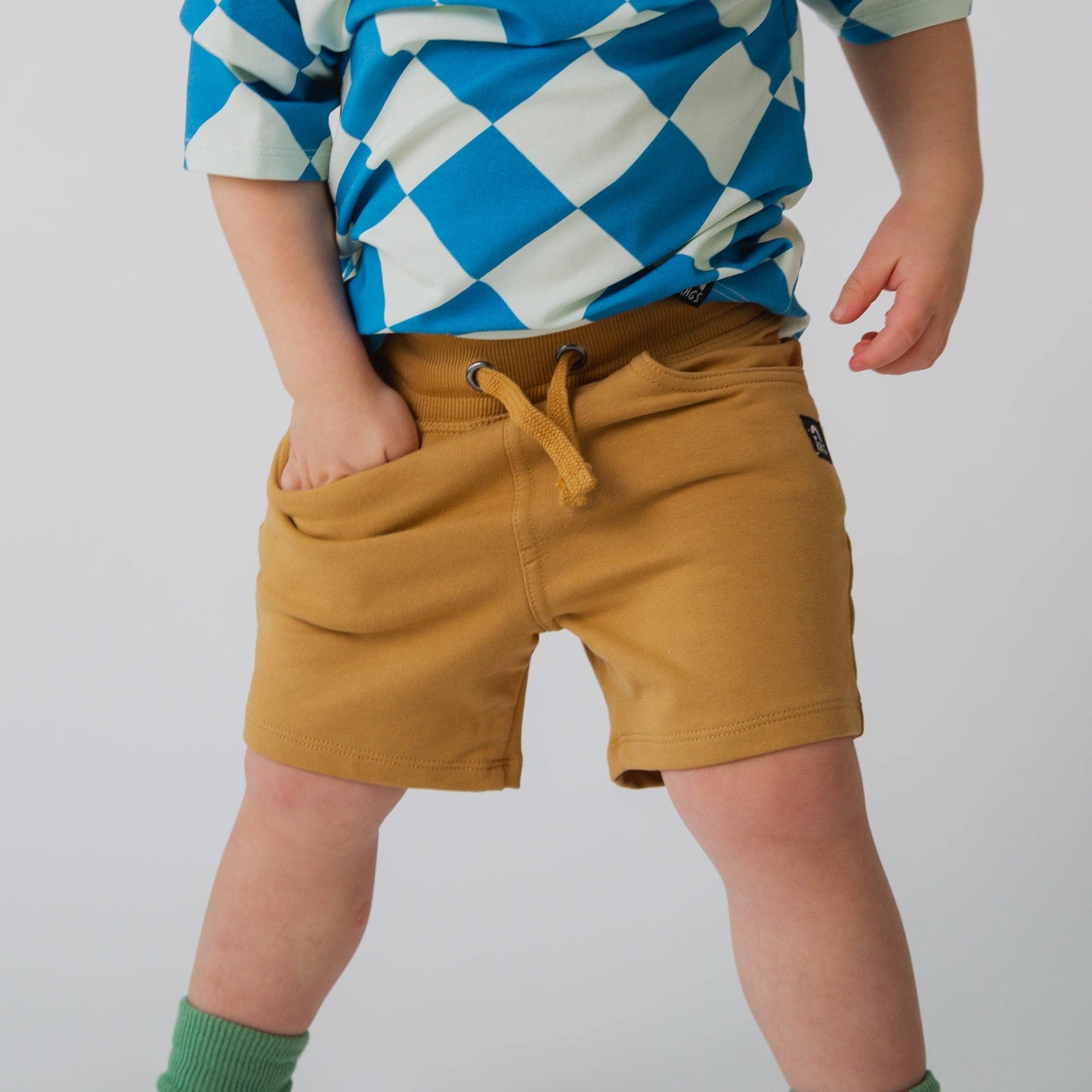 RAGS - Kid's Shorts - Curry