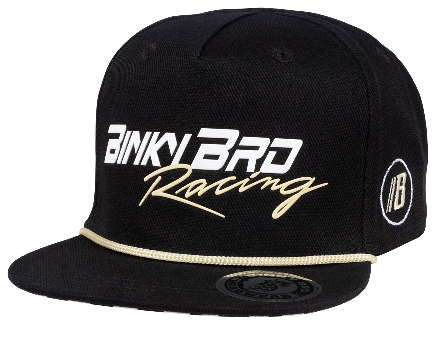 BinkyBro - Racing Team Hat: Black