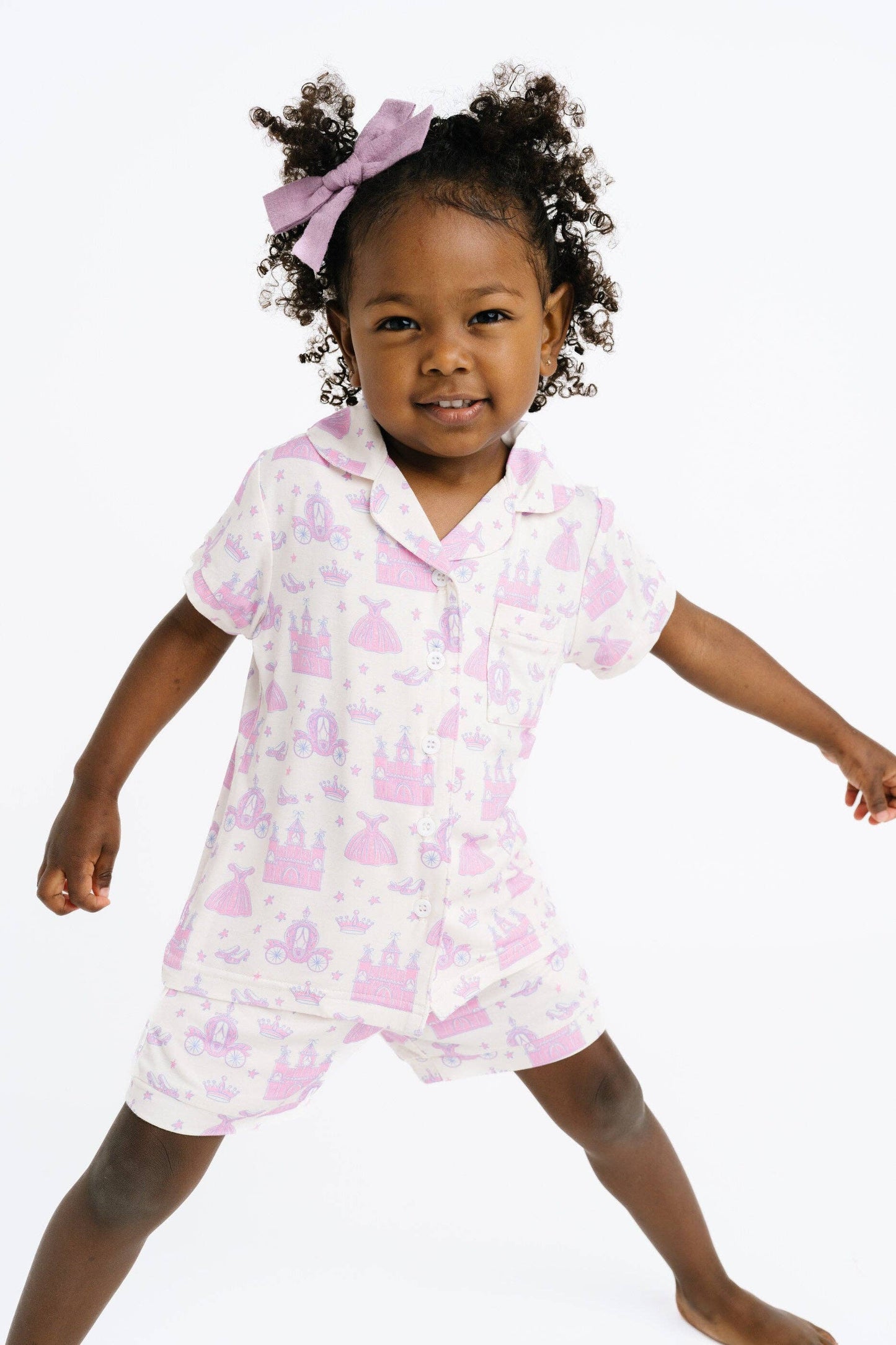 Dreamy Fairytale - Bamboo Short Button Up Set