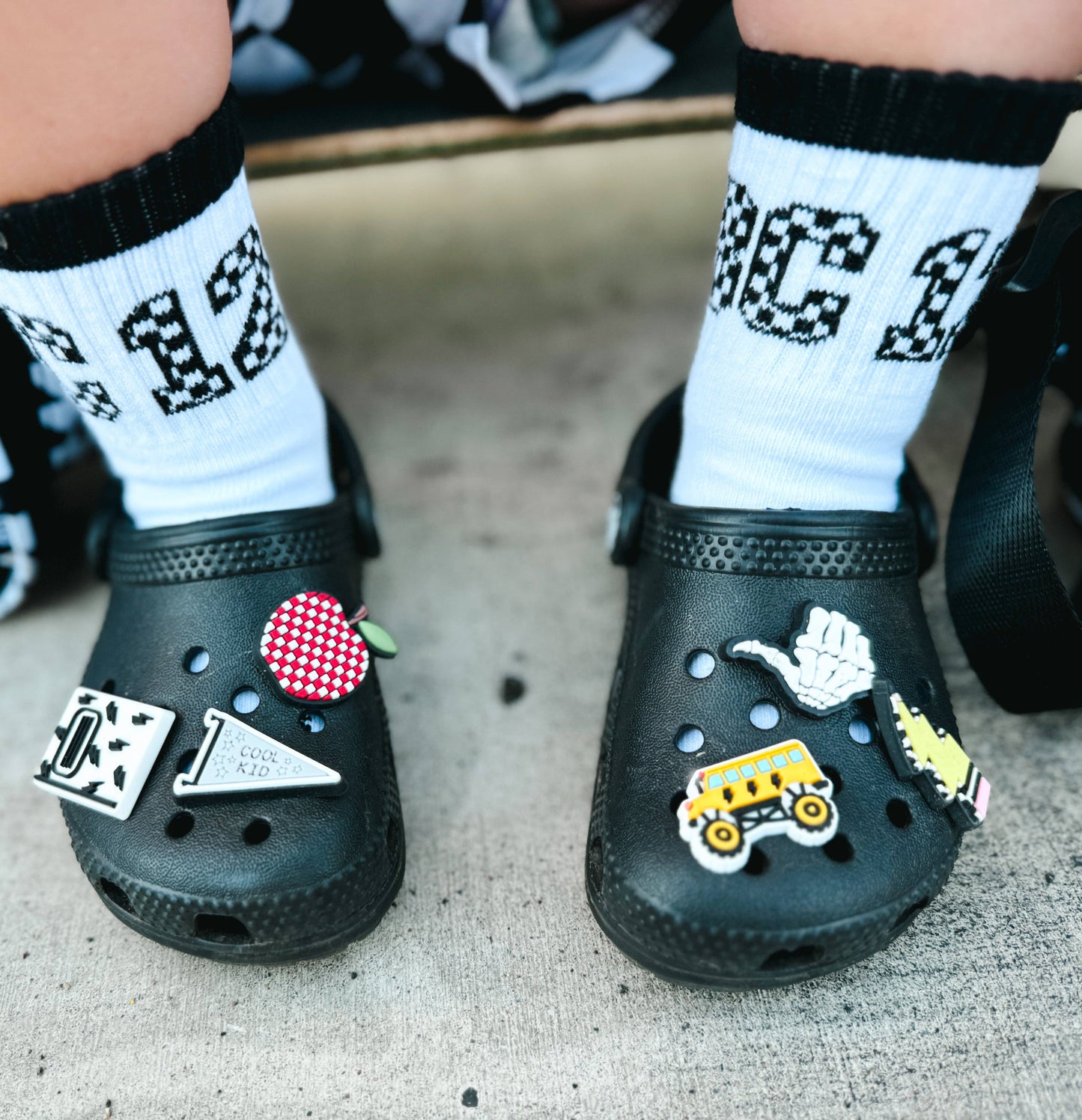 Kickin it up Socks - Grade A Charms