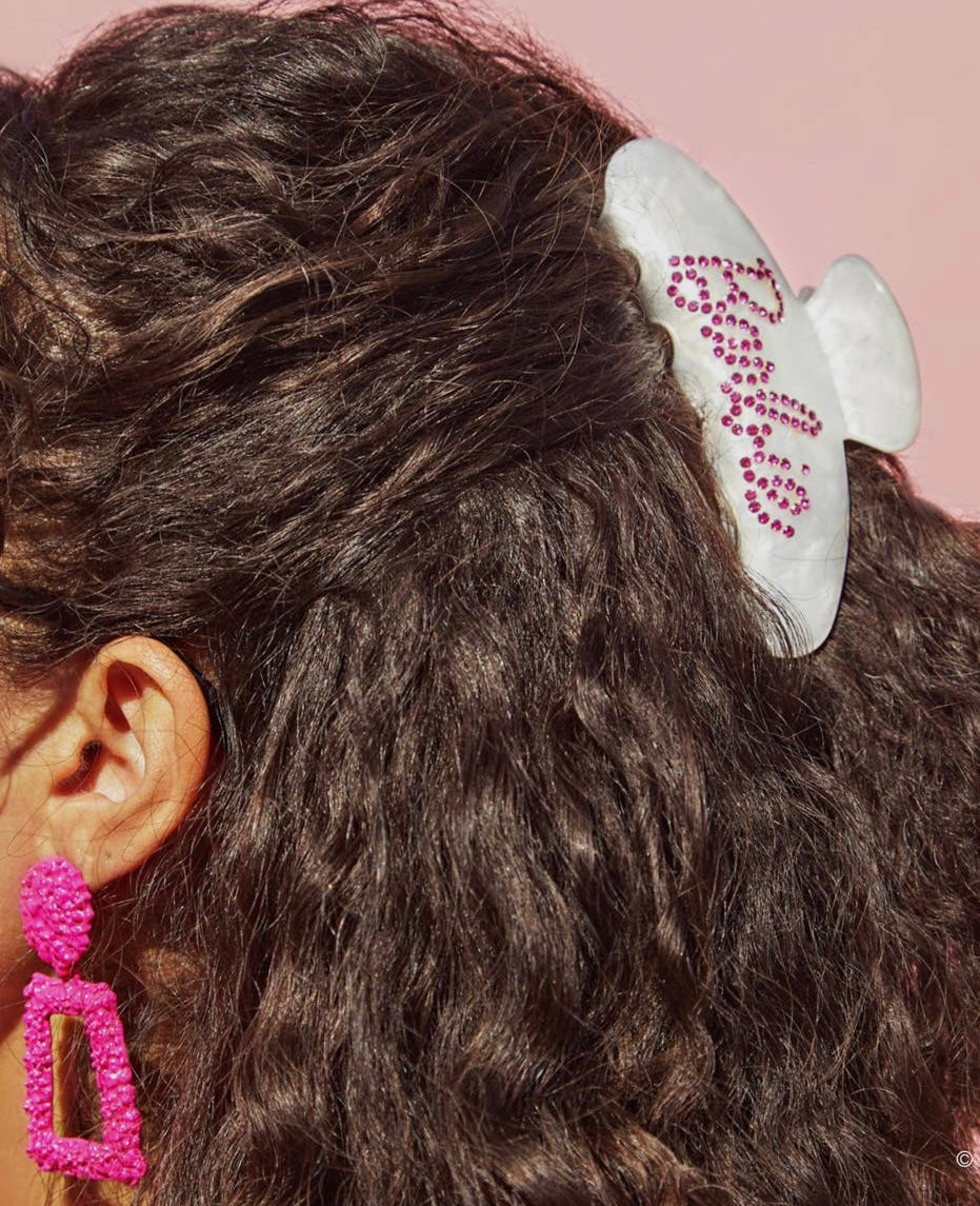 Barbie x kitsch Rhinestone Claw Clip