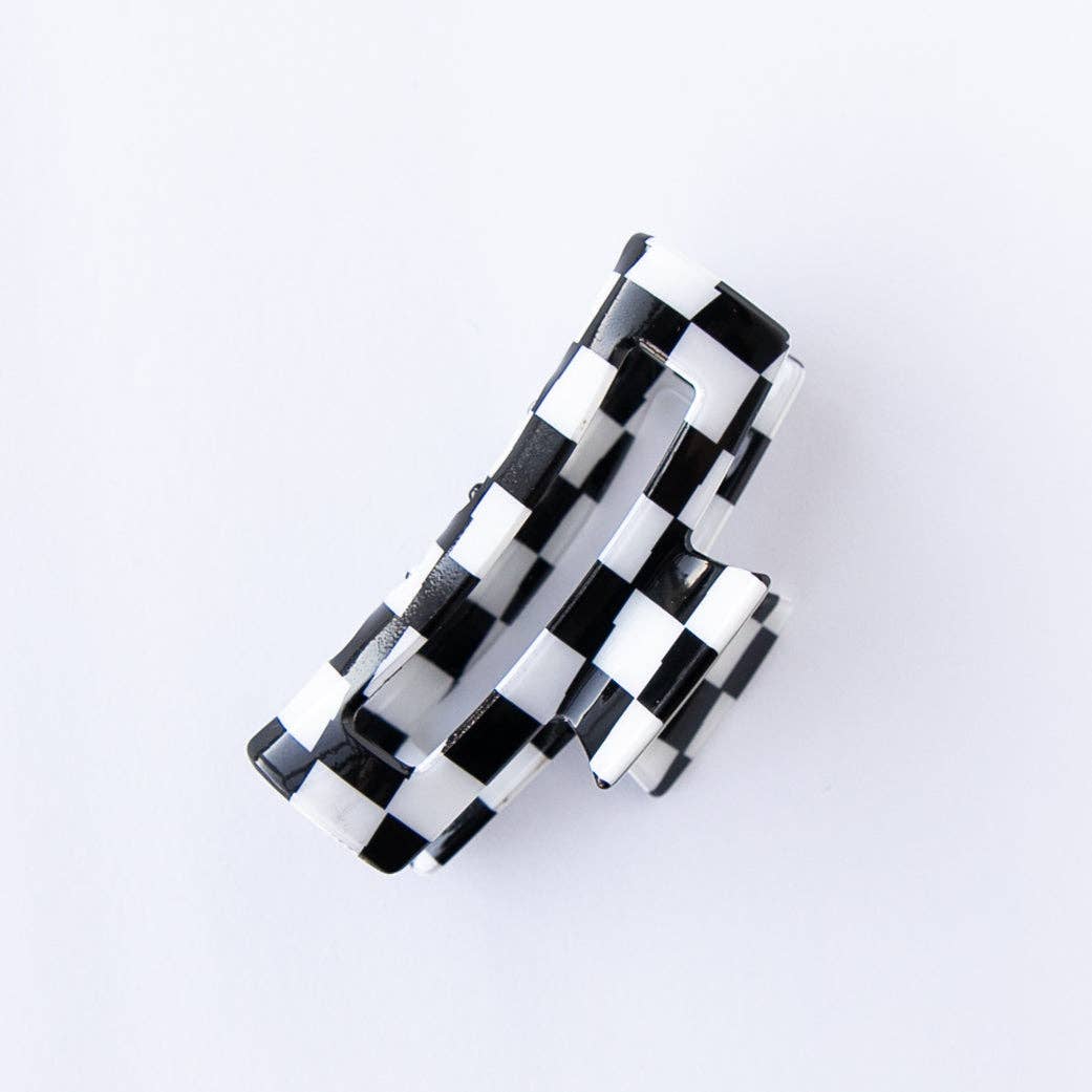 Checkered Claw Clip