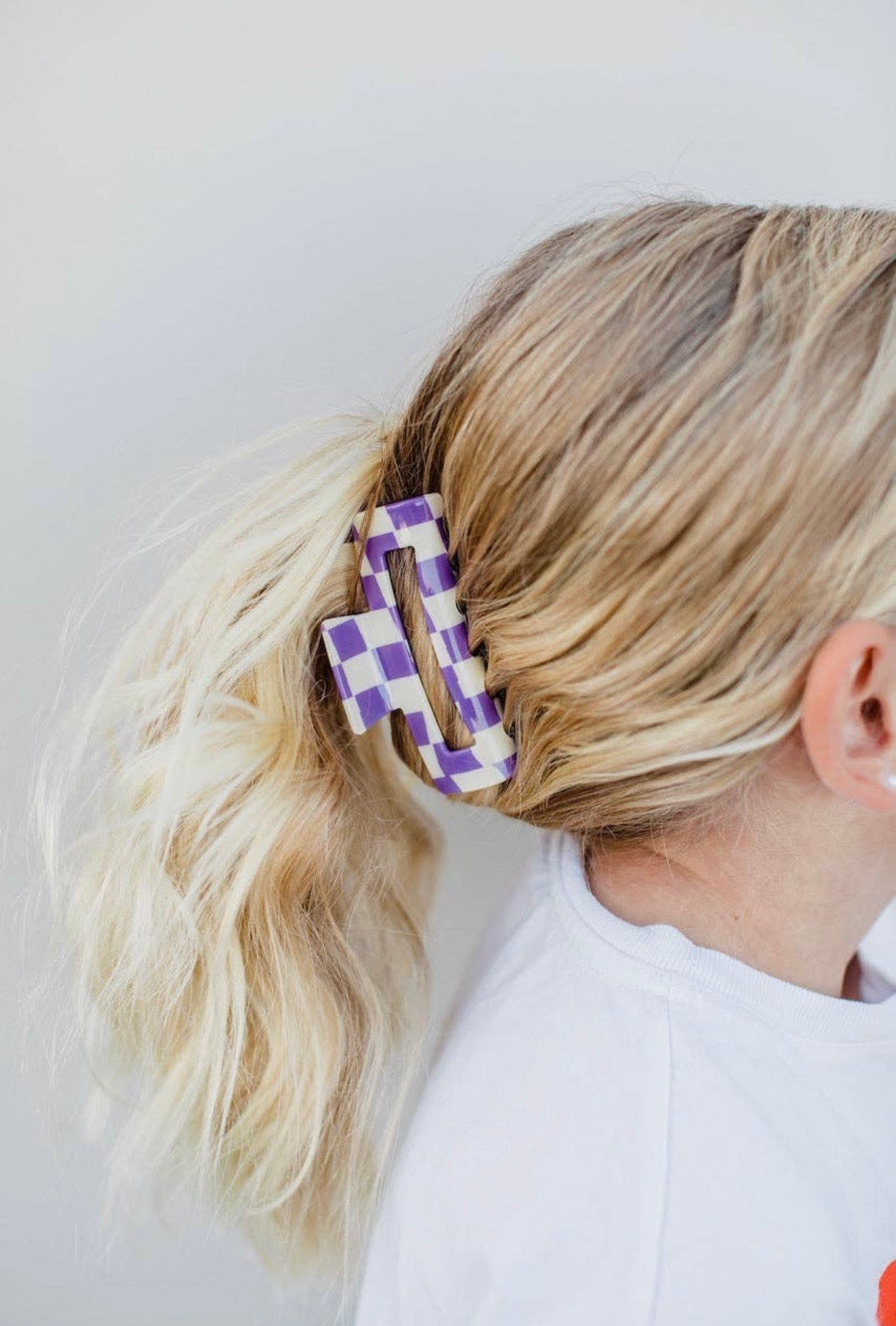 Checkered Claw Clip