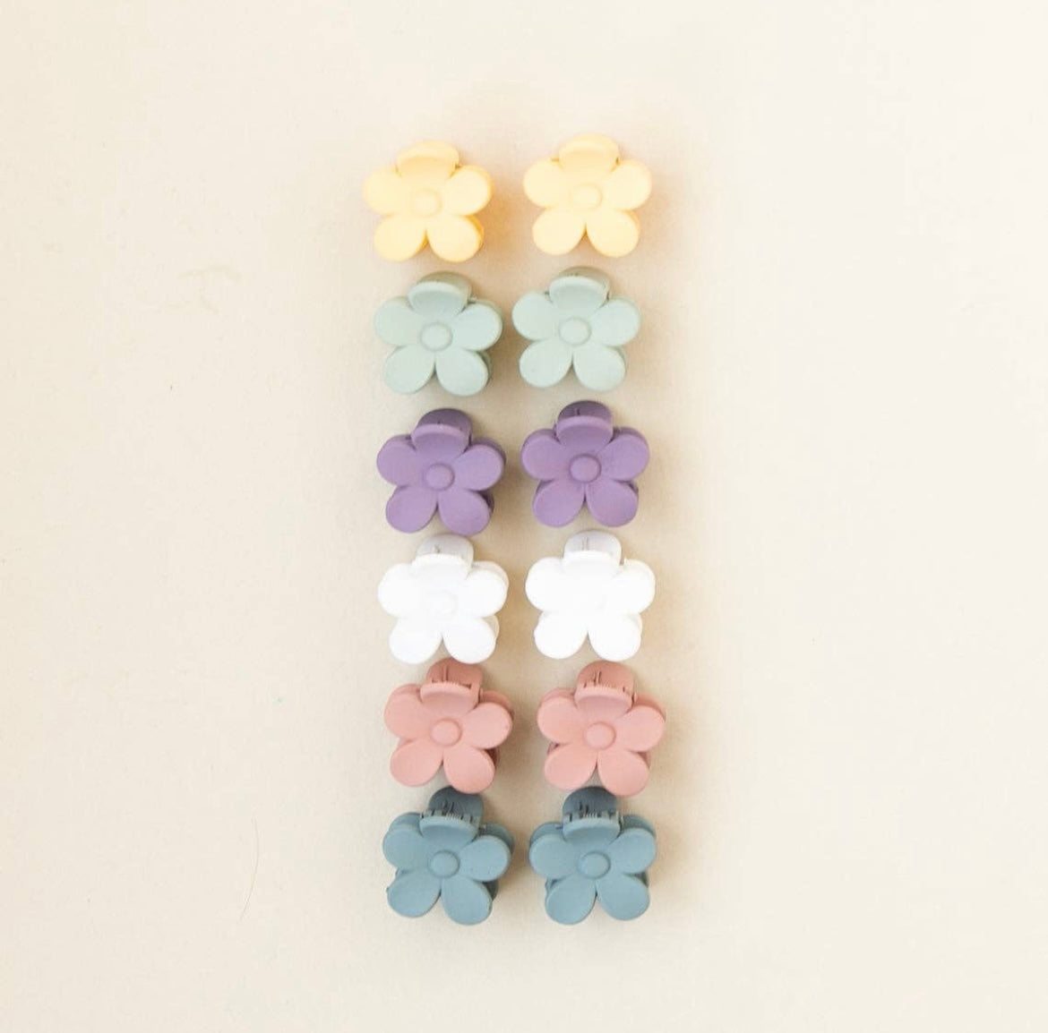 Mini Bloom Claw Clip Set