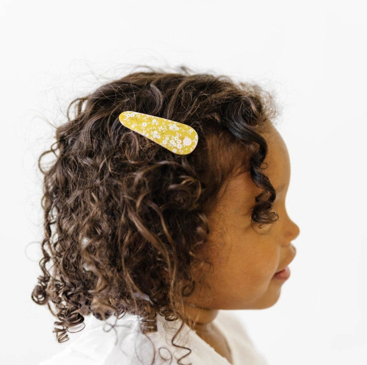 Baby Bling Bows - 2PK ALMOND CLIPS: ginger