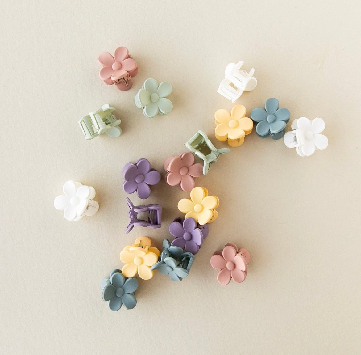 Mini Bloom Claw Clip Set
