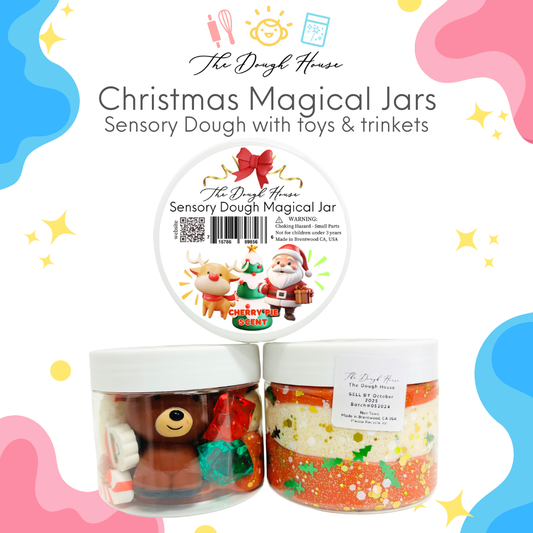 The Dough House - Winter Magical Jar: Santa