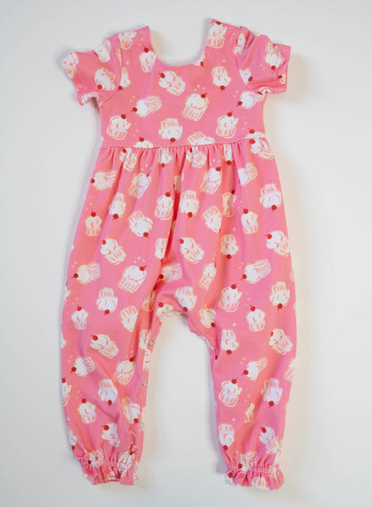 Rosie Romper in Cupcake